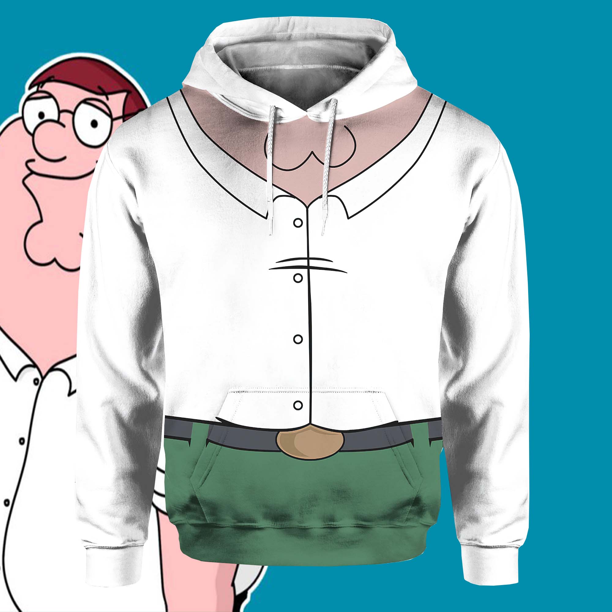Peter Griffin Costume Hoodie