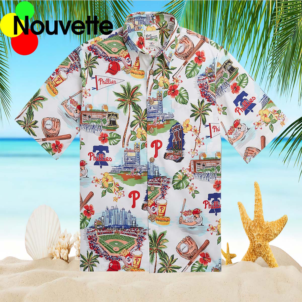 Phillies Scenic Hawaiian Shirt