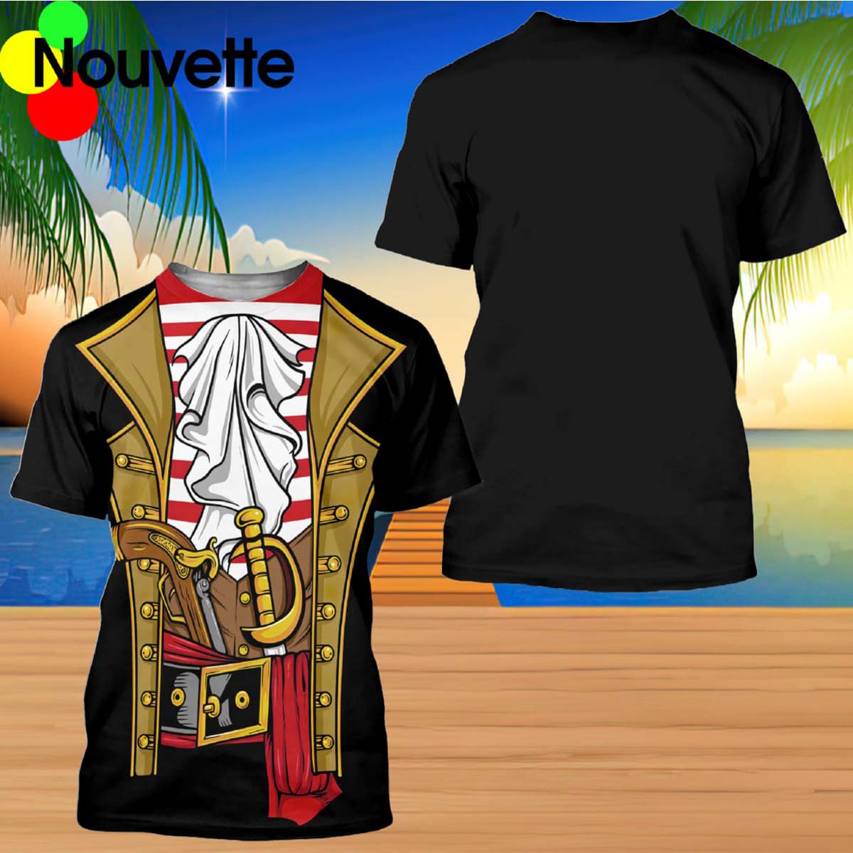 Pirate Halloween Costume Shirt Pirate Halloween Costume Shirt