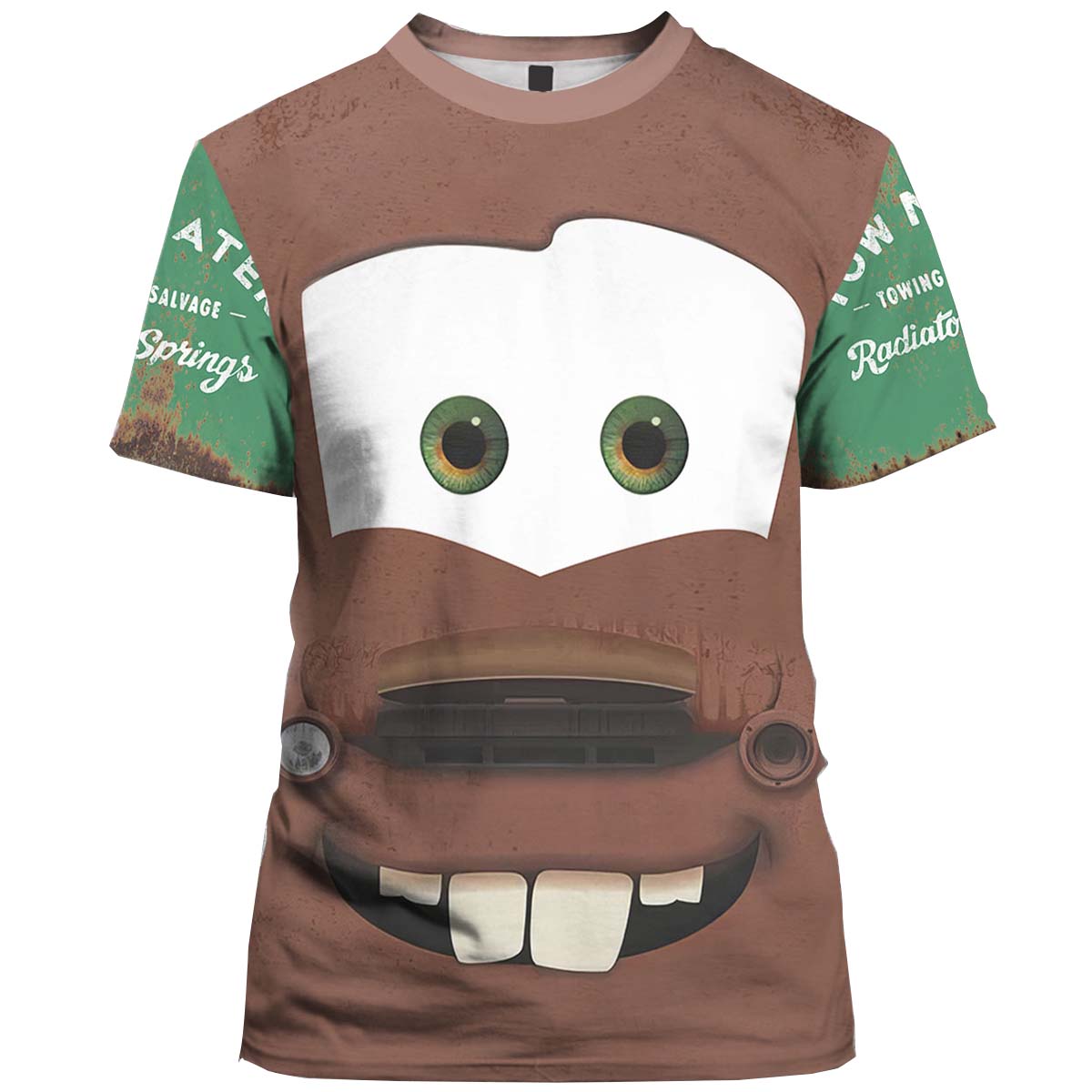 Pixar Cars Tow Mater Costume Shirt Pixar Cars Tow Mater Costume Shirt