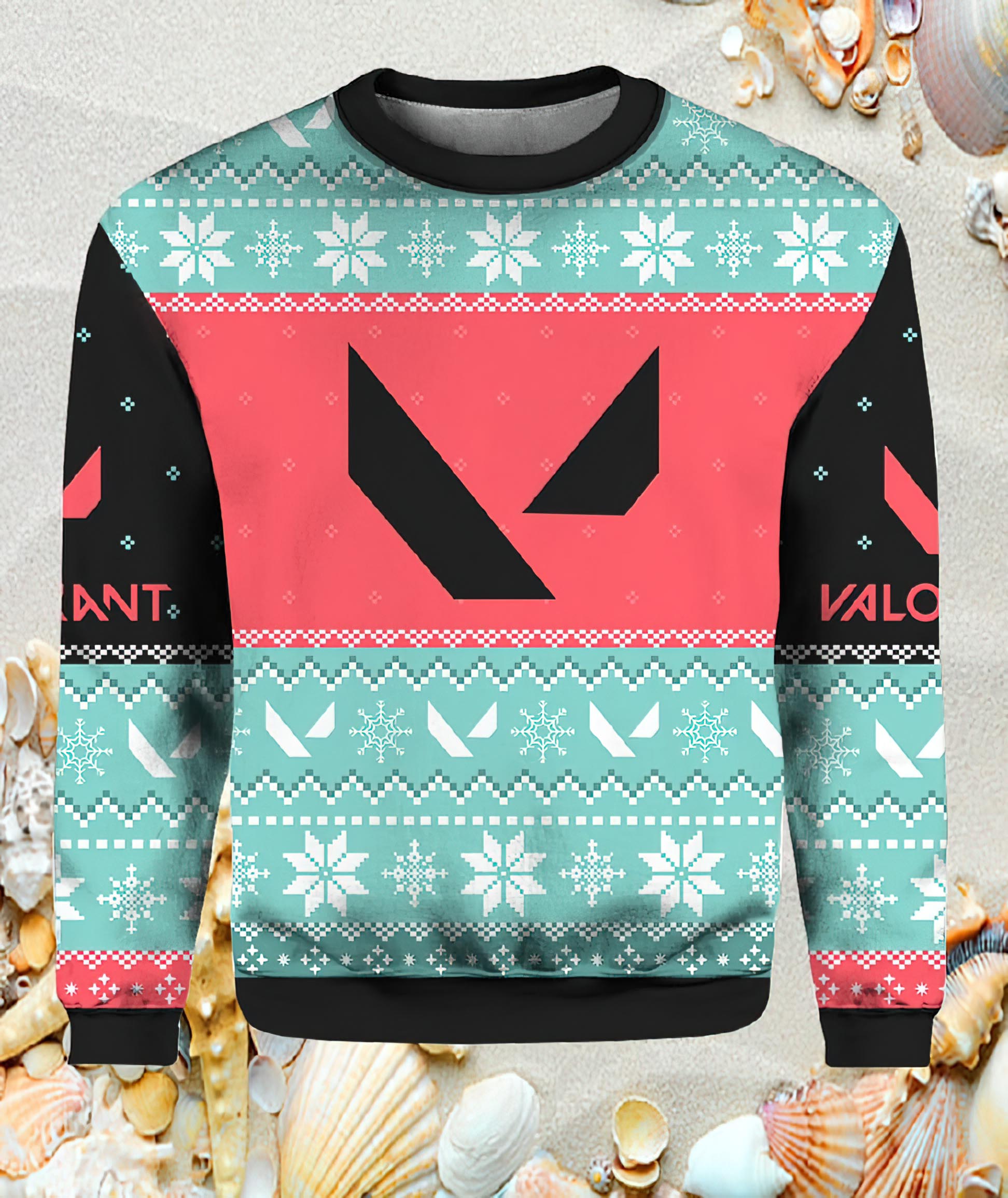 Play As One Valorant Ugly Christmas Sweater Play As One Valorant Ugly Christmas Sweater