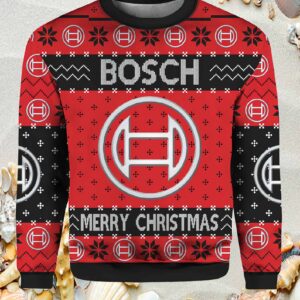 Power Tools Bosch Merry Christmas Ugly Sweater