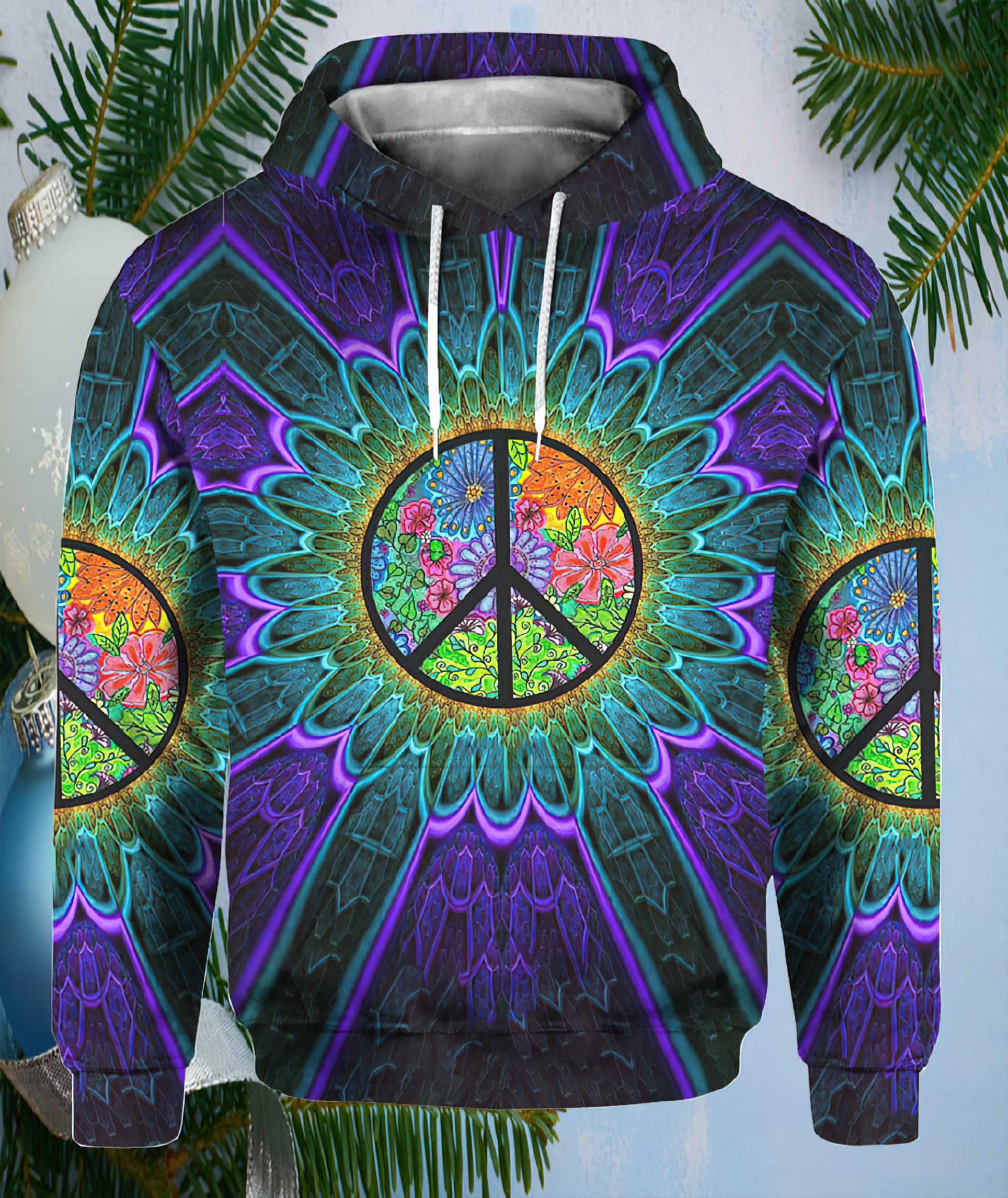 Psychedelic Hippie Peace Hoodie Psychedelic Hippie Peace Hoodie