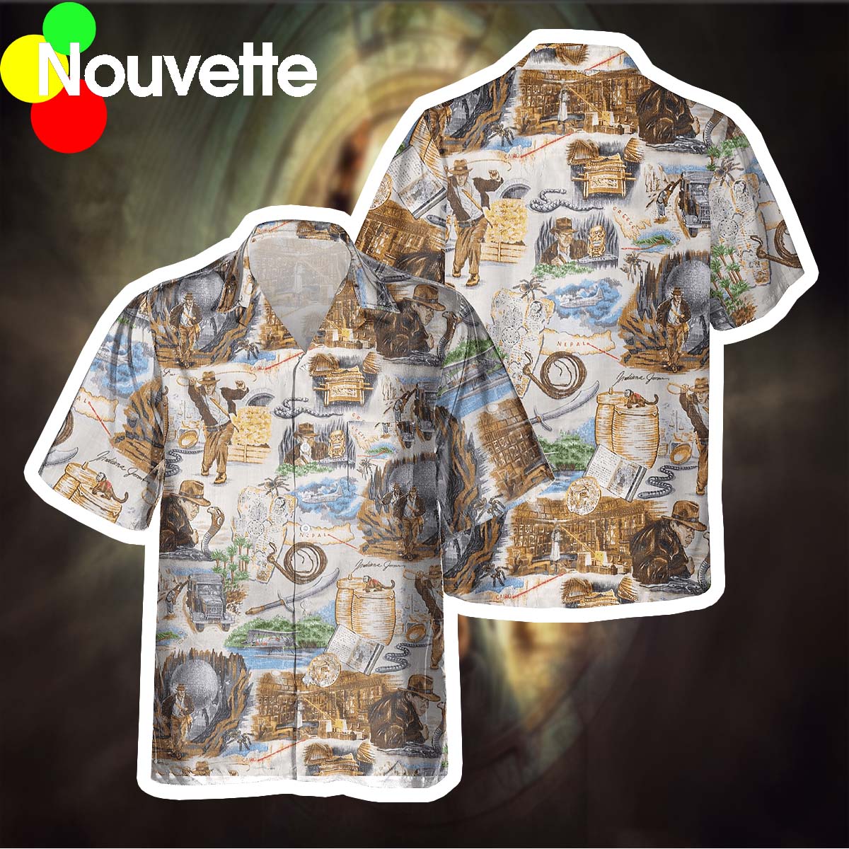Raiders Of The Lost Indiana Jones Hawaiian Shirt