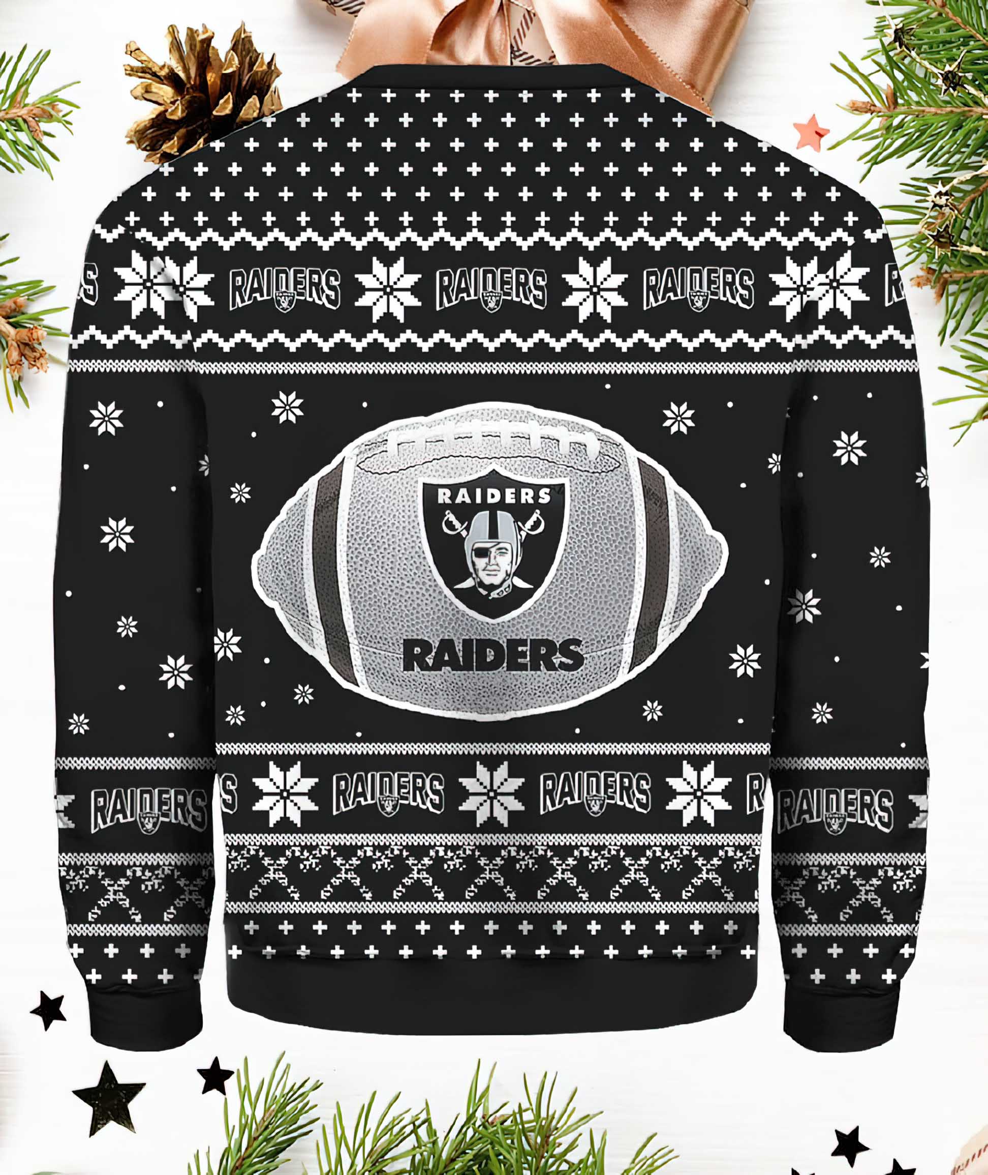 Raiders Ugly Christmas Sweater Raiders Ugly Christmas Sweater