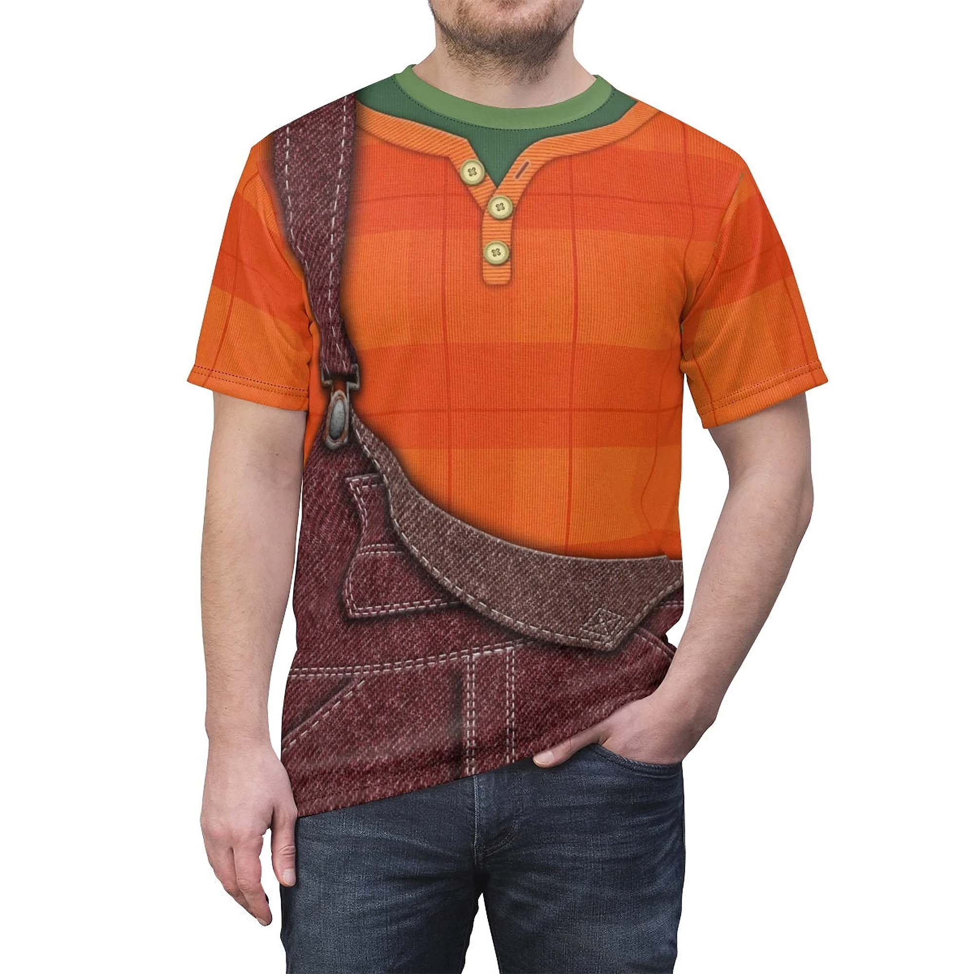 Ralph Wreck-It Ralph Costume Shirt Ralph Wreck-It Ralph Costume Shirt