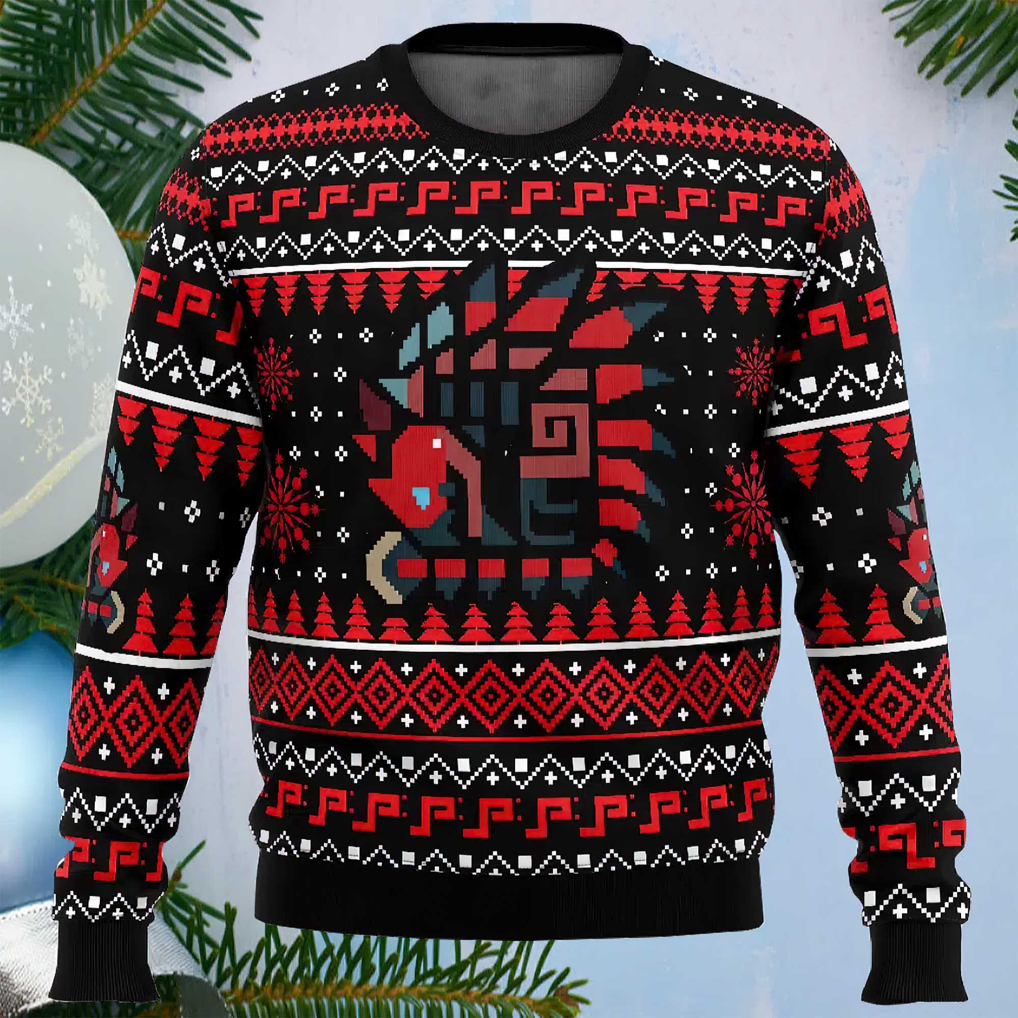 Rathalos Monster Hunter Ugly Christmas Sweater Rathalos Monster Hunter Ugly Christmas Sweater