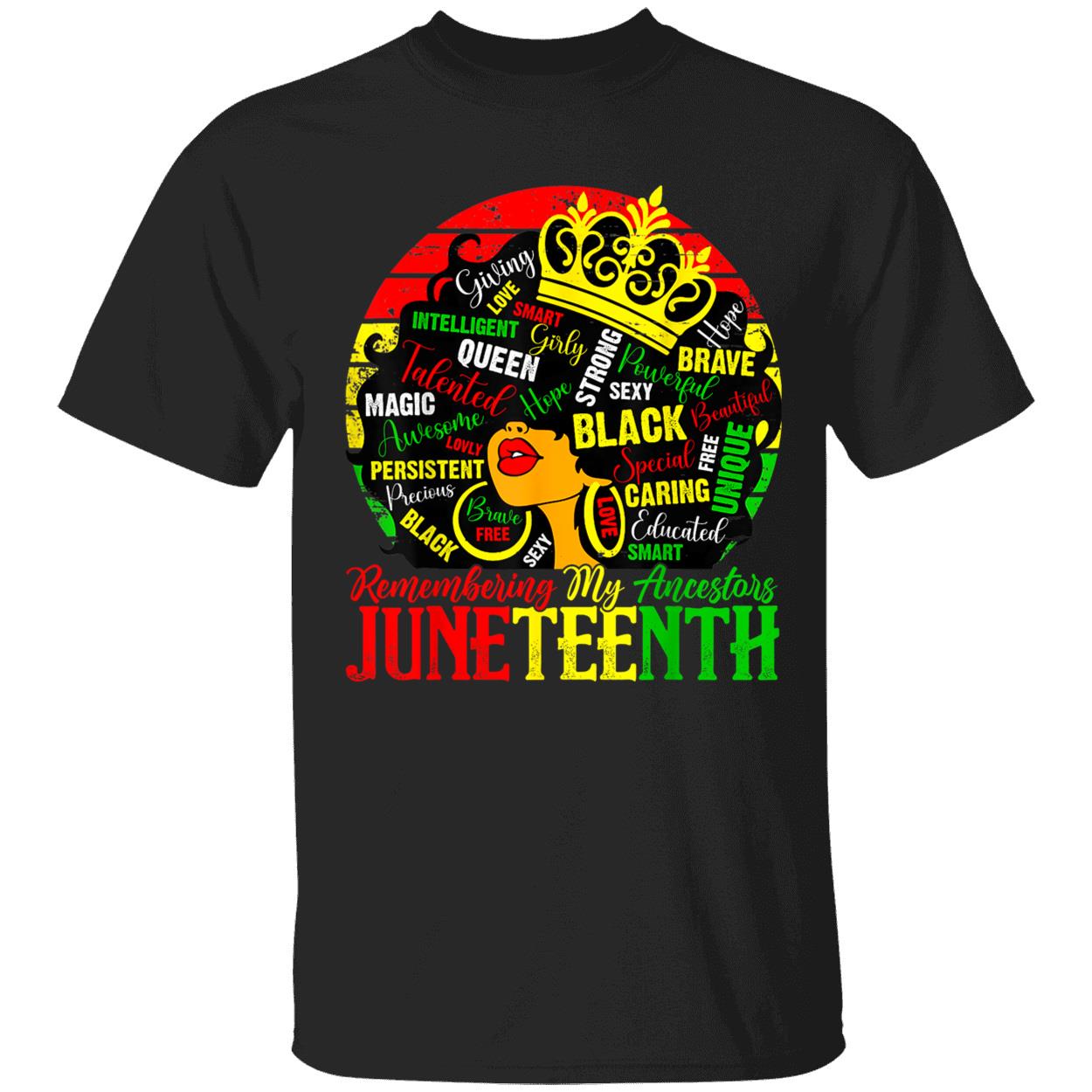 Remembering My Ancestors Juneteenth Shirt Remembering My Ancestors Juneteenth Shirt