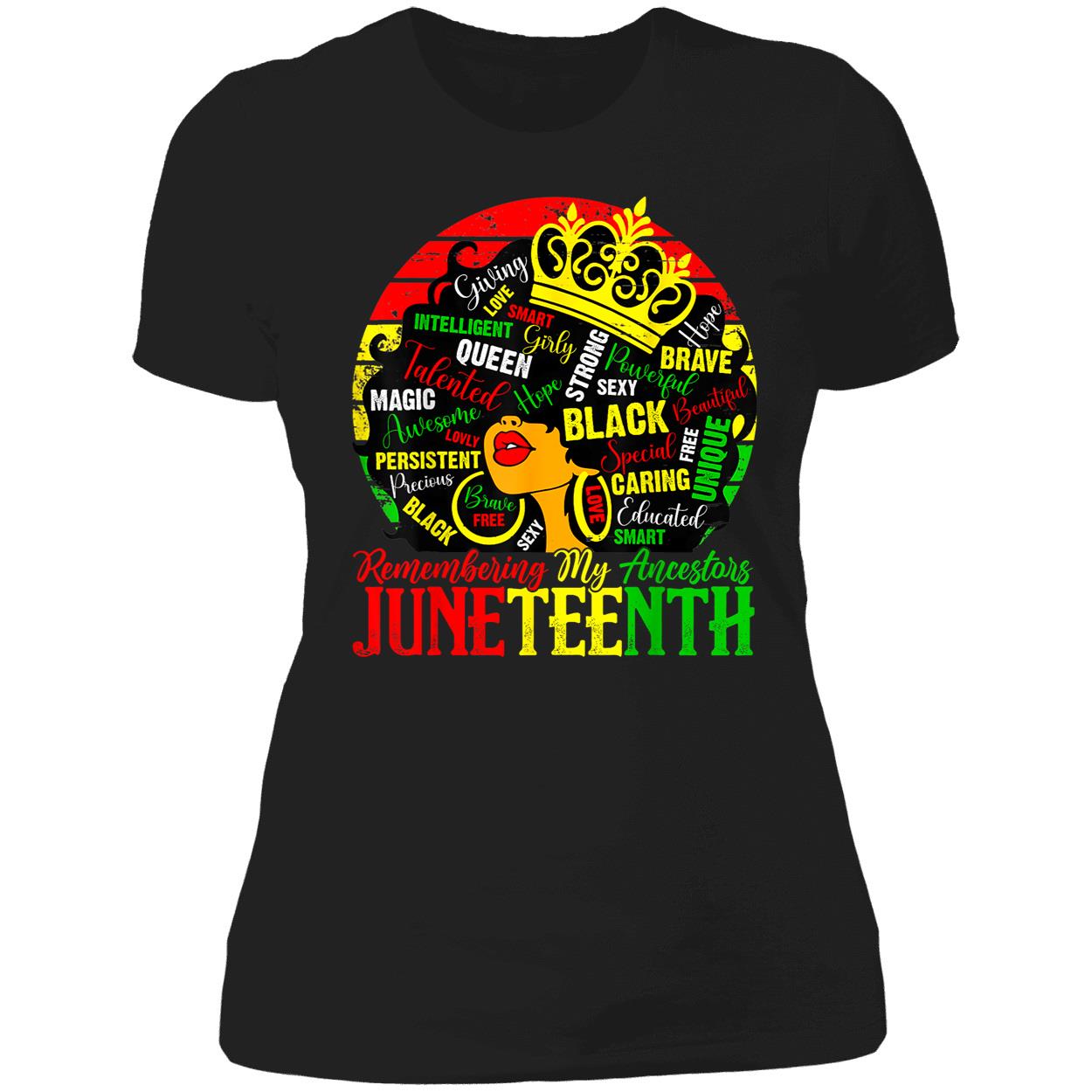 Remembering My Ancestors Juneteenth Shirt Remembering My Ancestors Juneteenth Shirt