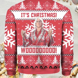 Ric Flair Its Christmas Woooo Ugly Christmas Sweater 1 Ric Flair Its Christmas Woooo Ugly Sweater1.jpg
