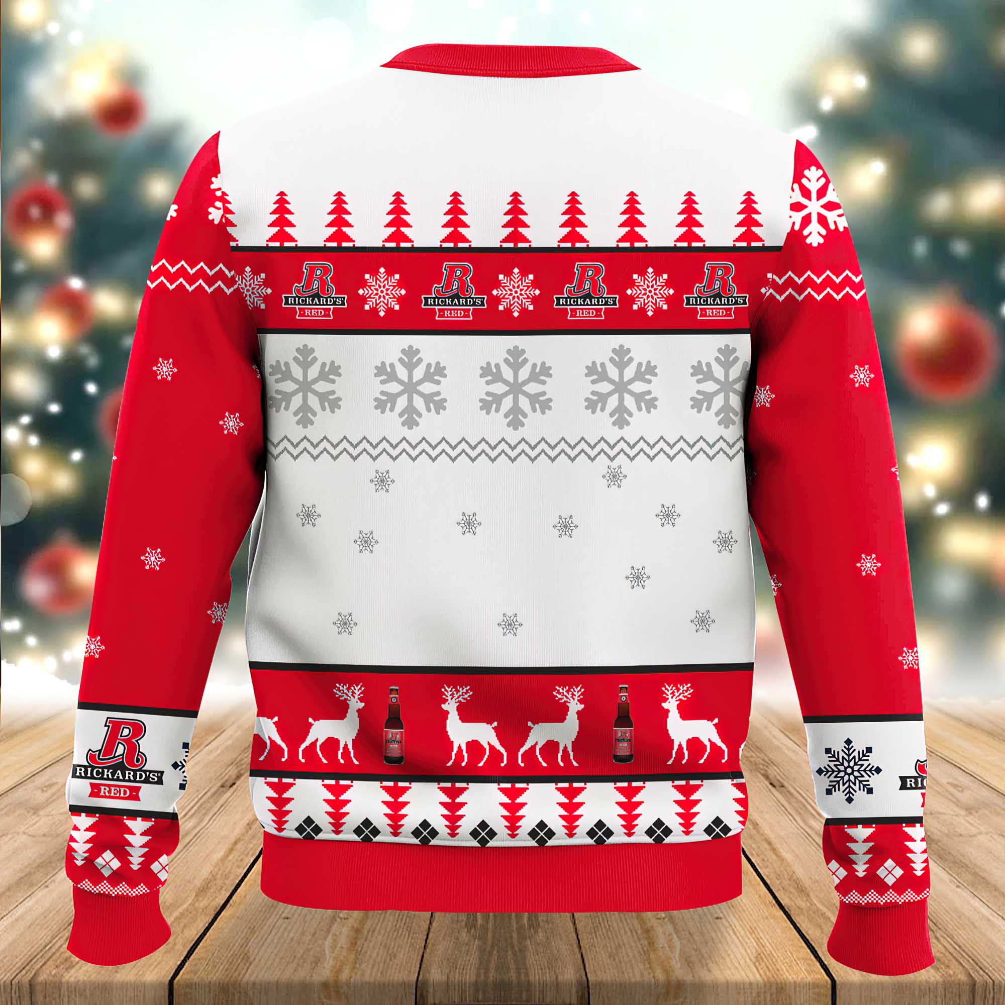 Rickard Red Beer Ugly Sweater Rickard Red Beer Ugly Sweater