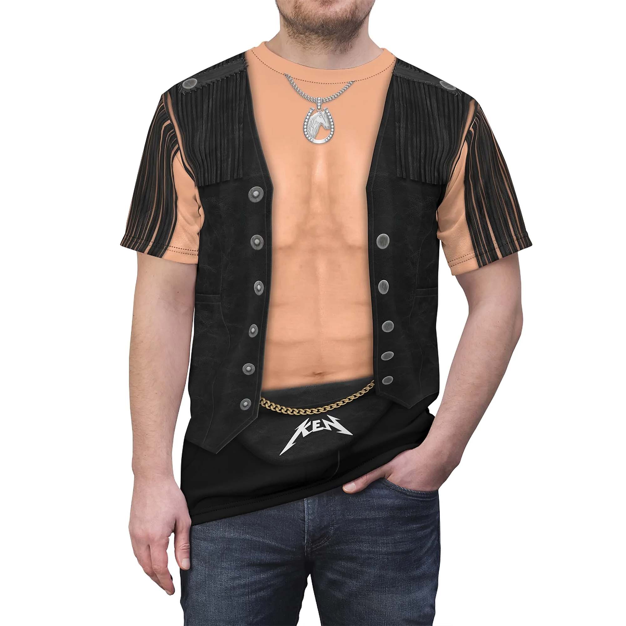 Ryan Black Fringe Leather Vest Casa House Costume Shirt Ryan Black Fringe Leather Vest Casa House Costume Shirt