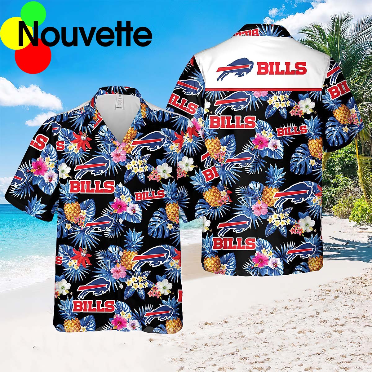 Buffalo Bills Pineapple Tropical Hawaiian Shirt