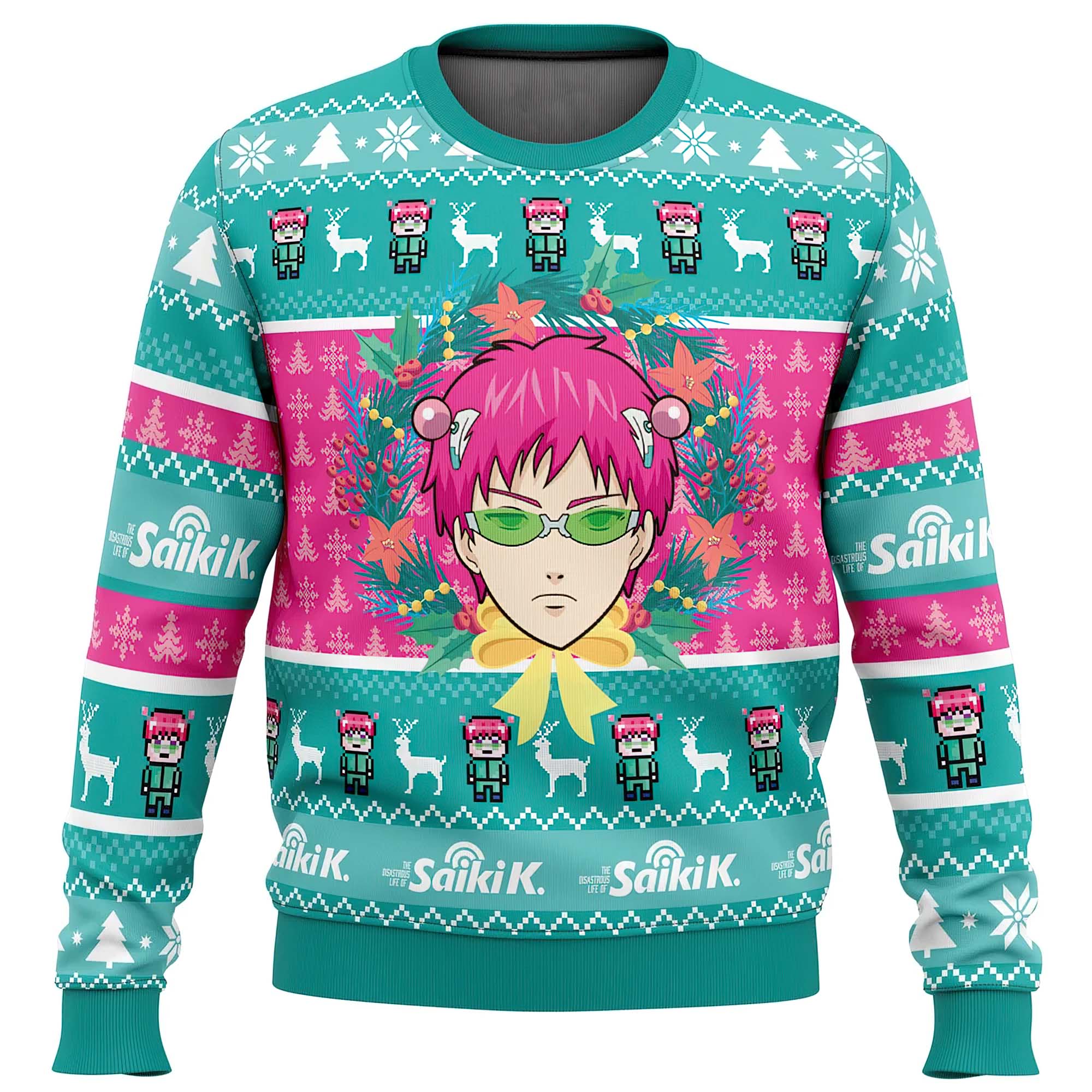 Saiki Kusuo No Psi Nan Christmas Sweater