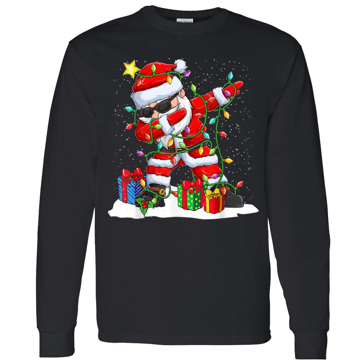 Santa Claus Dabbing Christmas Shirt Santa Claus Dabbing Christmas Shirt