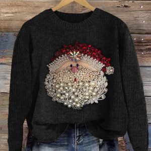 Santa Claus Crown Pearl Sweatshirt 2 Santa Claus crown pearl Sweatshirt2.jpg