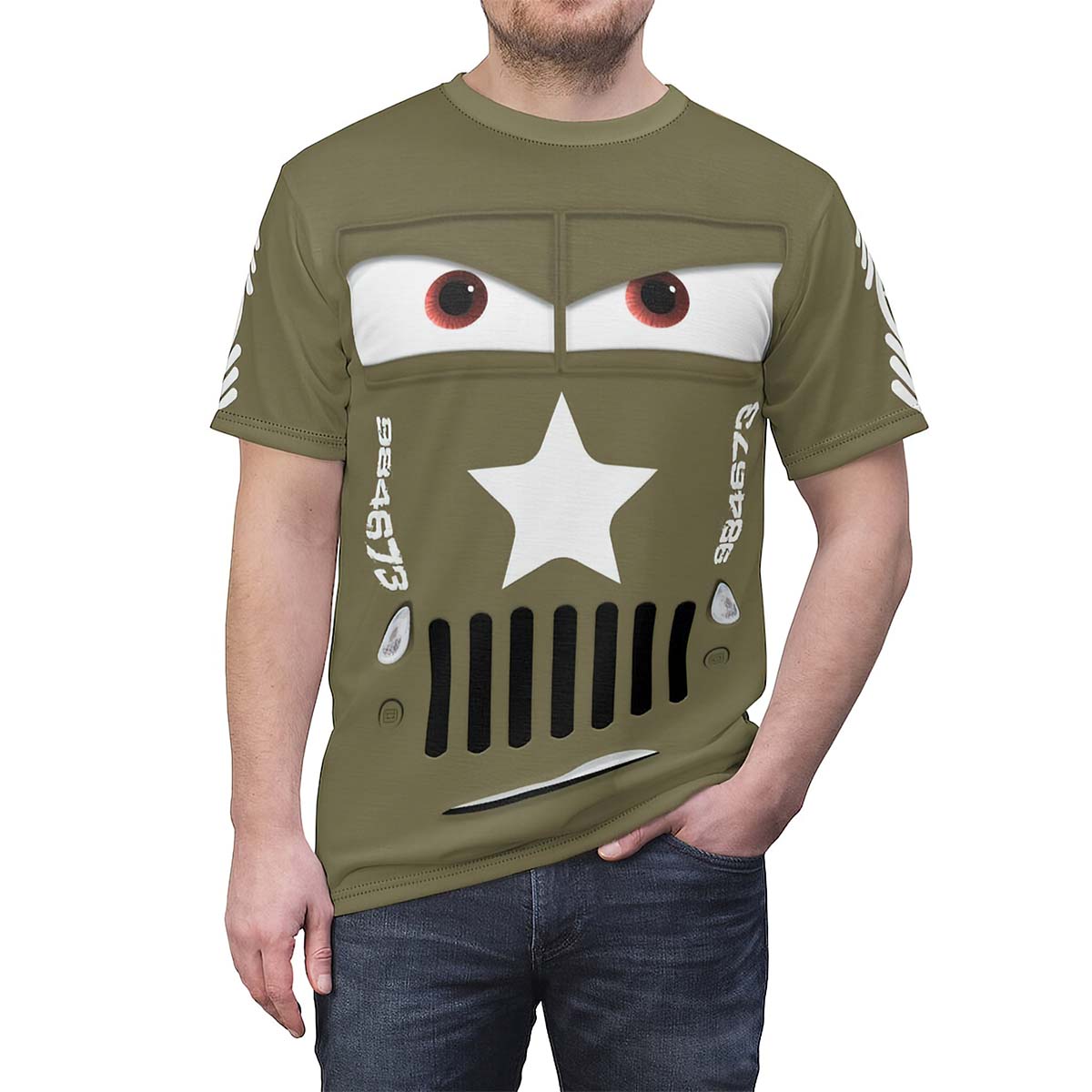 Sarge Cars Costume Shirt