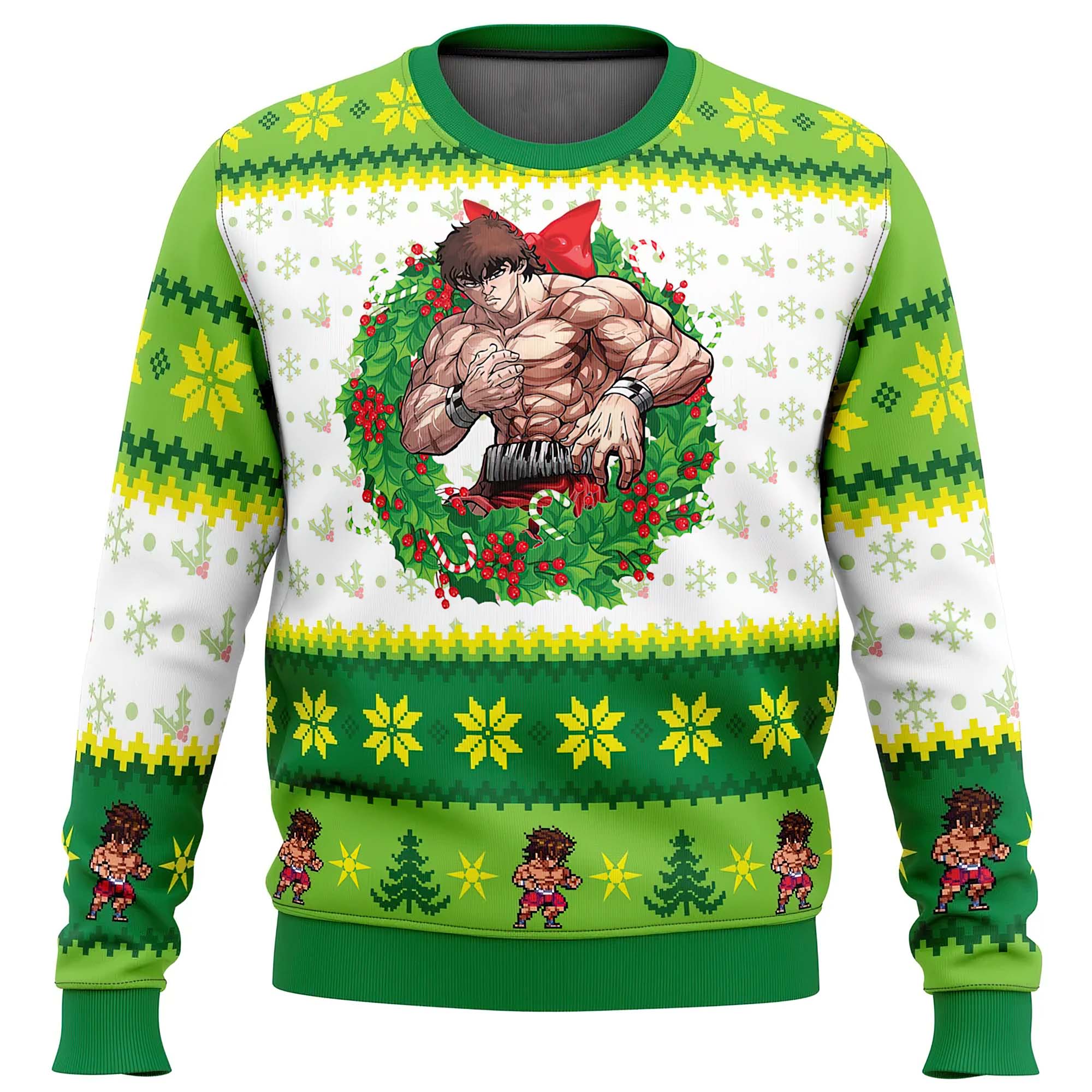 Season Baki Ugly Christmas Sweater Season Baki Ugly Christmas Sweater