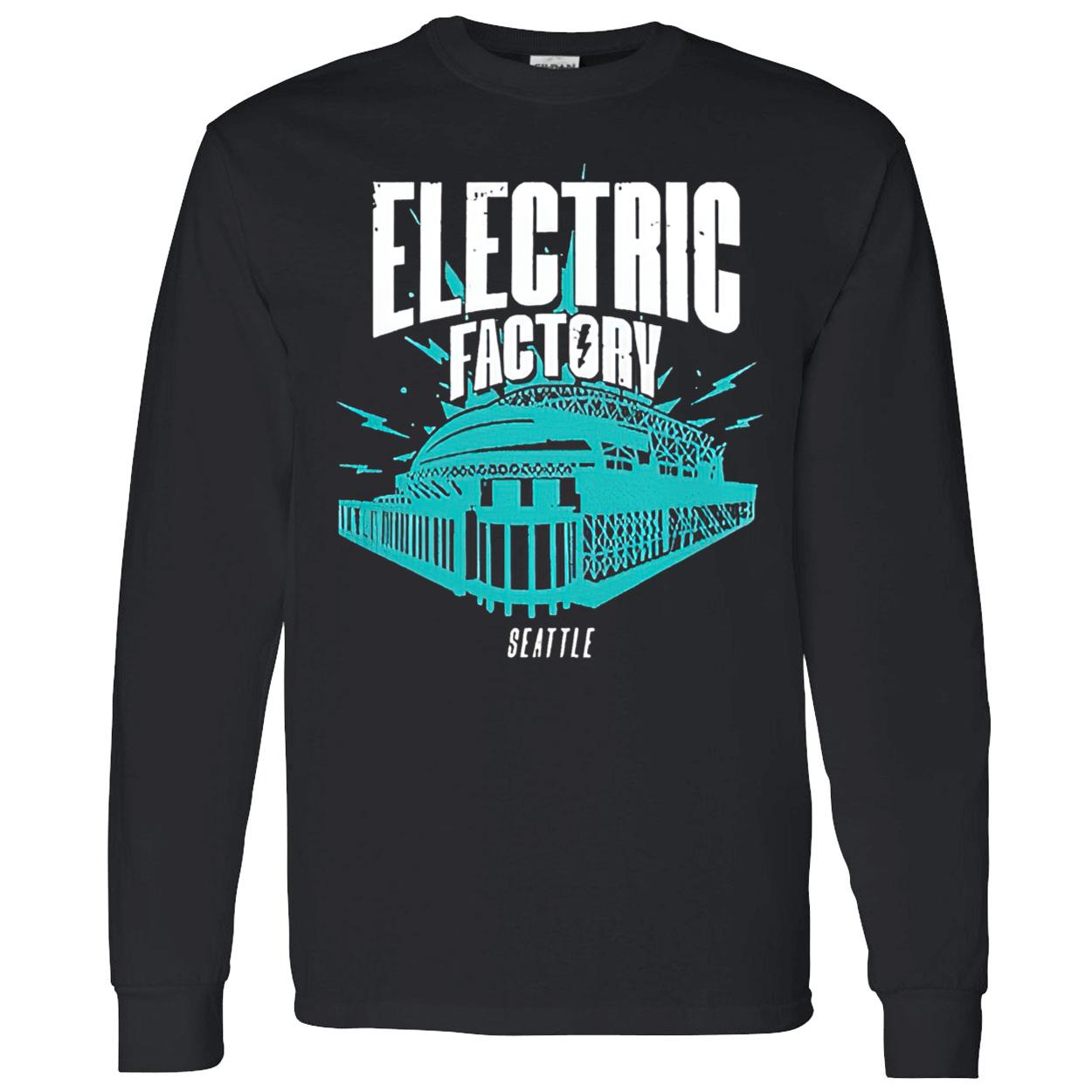 Seattle Mariners Electric Factory Shirt Seattle Mariners Electric Factory Shirt
