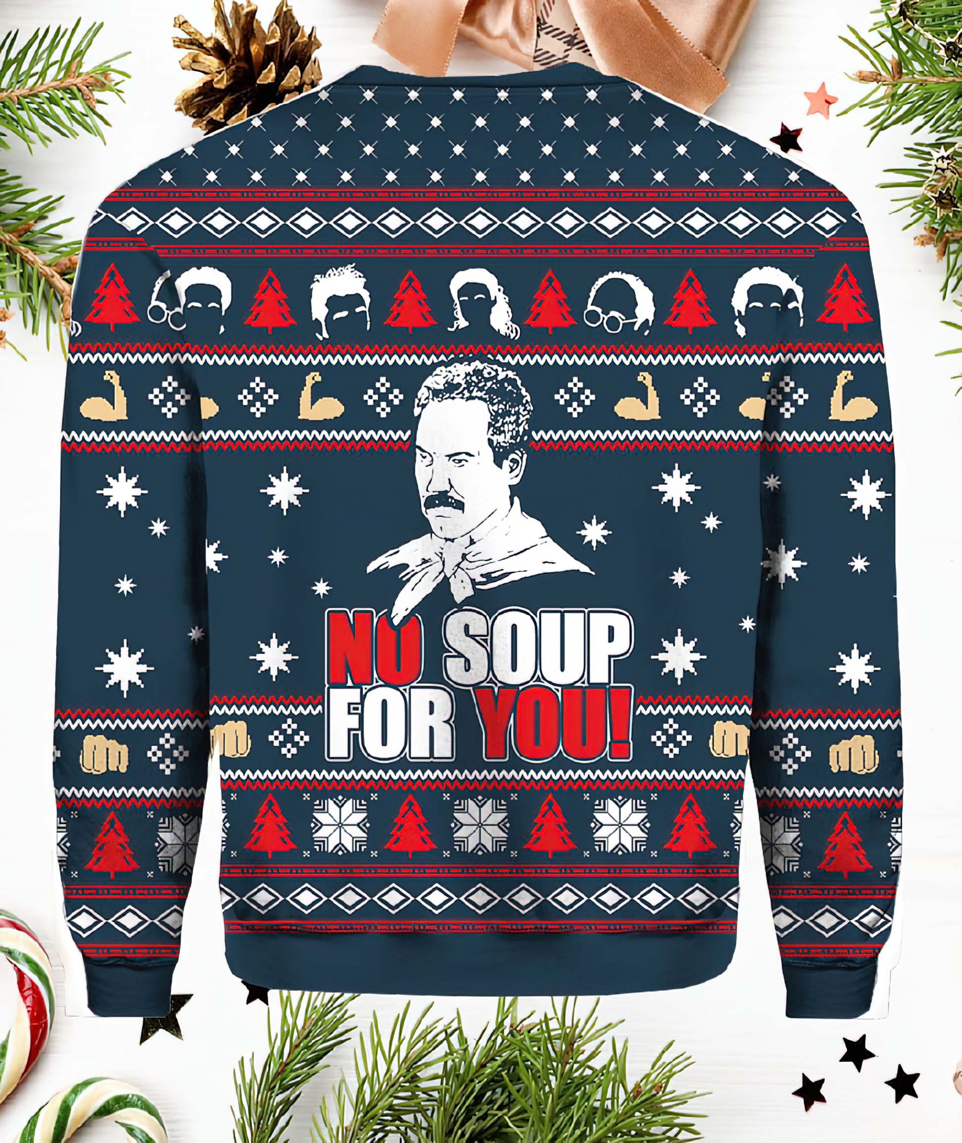 Seinfeld Ugly Christmas Sweater Seinfeld Ugly Christmas Sweater