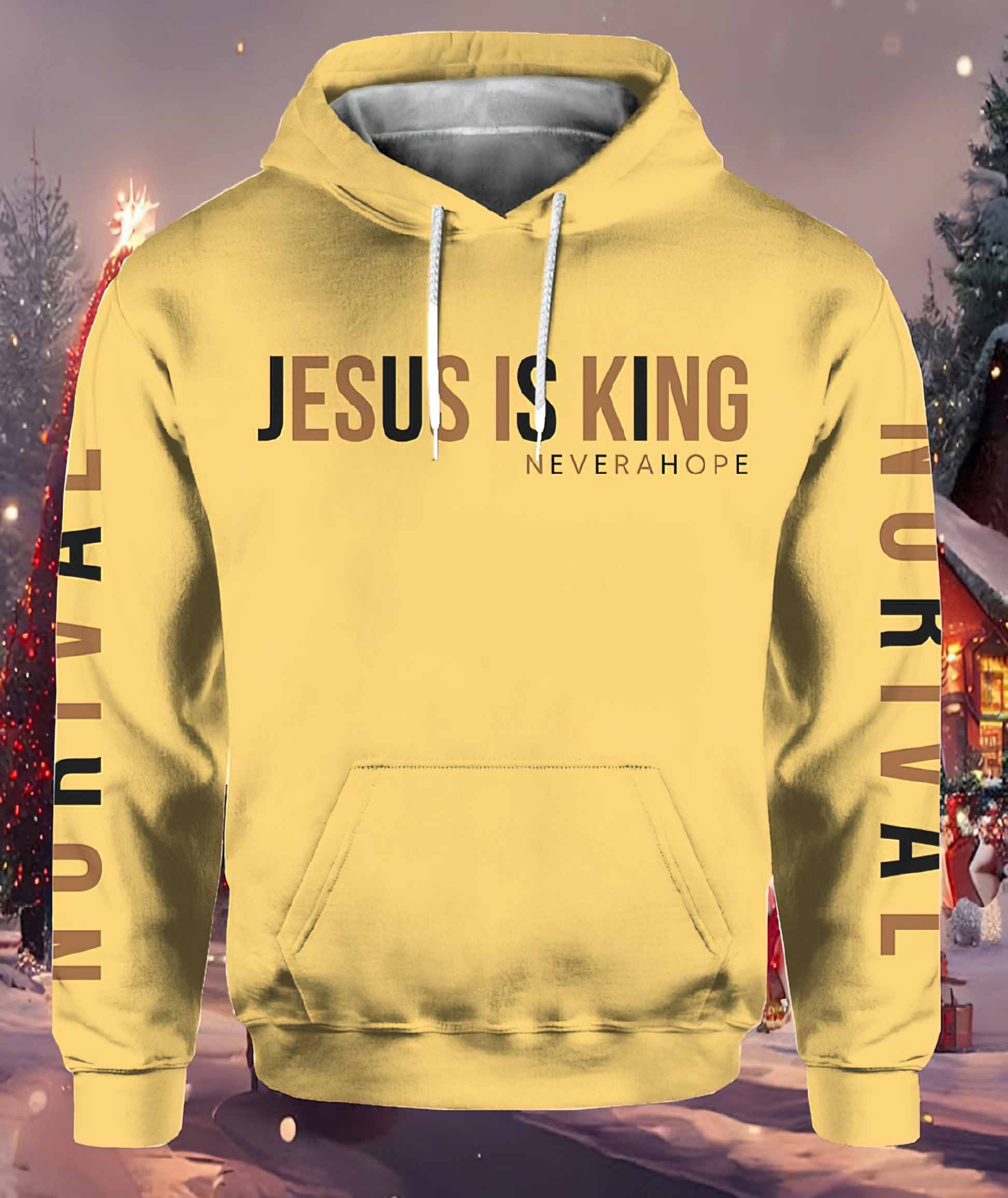 Shaquille Leonard Eagles Jesus Is King Never A Hope Hoodie Shaquille Leonard Eagles Jesus Is King Never A Hope Hoodie