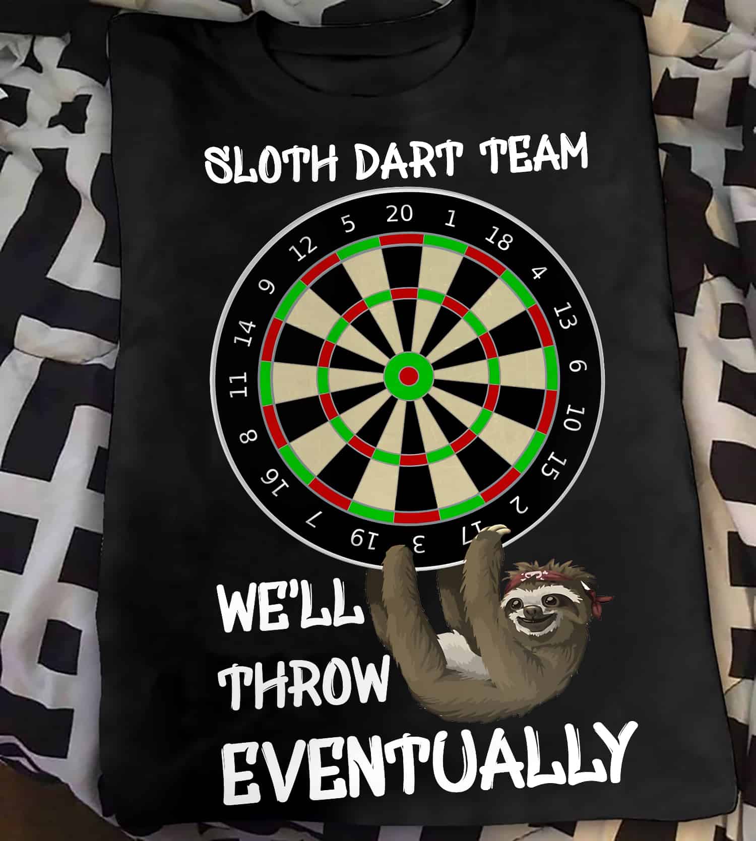 Sloth Dart Team We’Ll Throw Eventually Shirt Sloth Dart Team We’Ll Throw Eventually Shirt