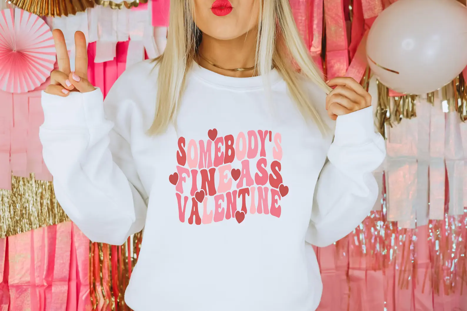 Somebody’S Fine Ass Valentine Sweatshirt Somebody’S Fine Ass Valentine Sweatshirt