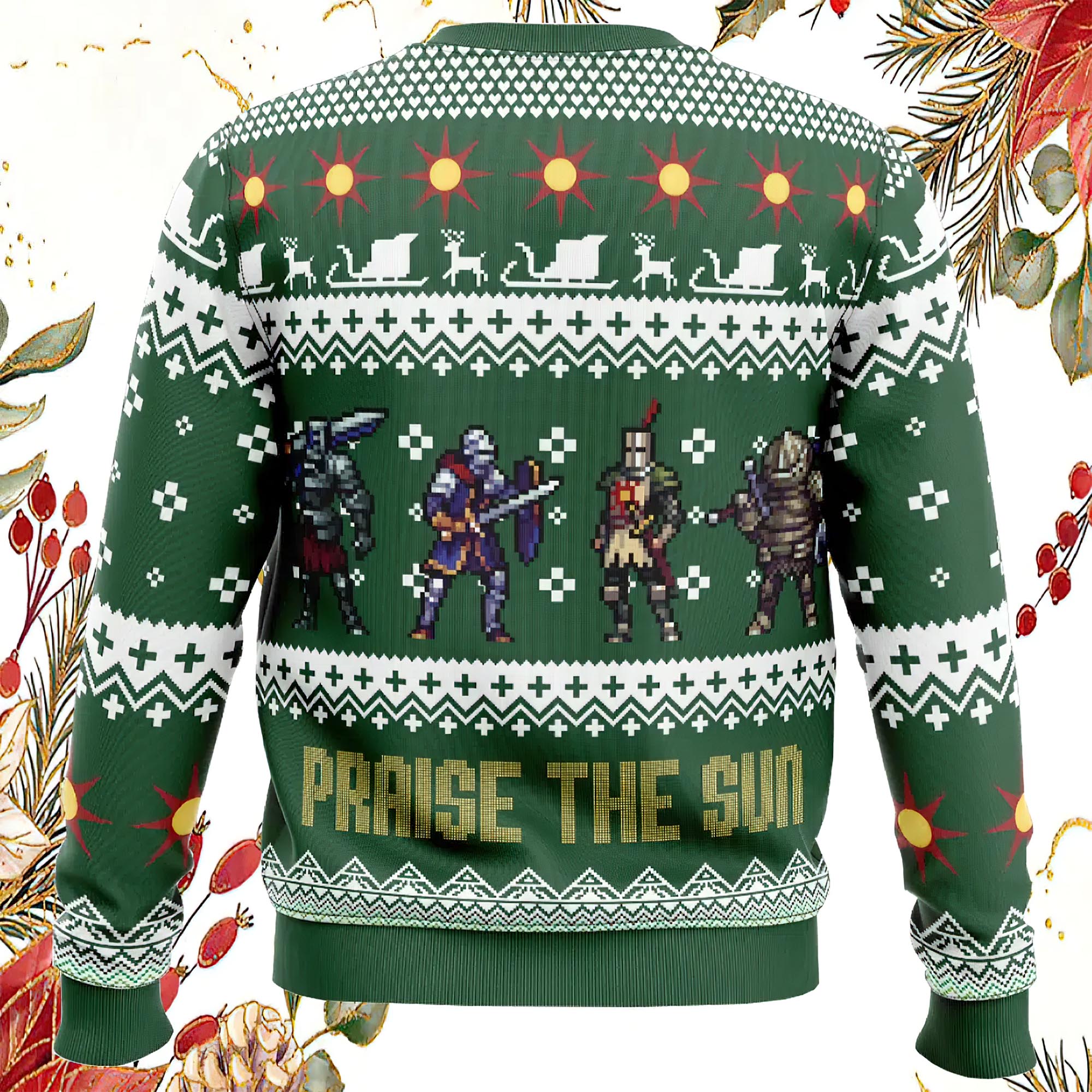 Souls Squad Dark Souls Ugly Christmas Sweater Souls Squad Dark Souls Ugly Christmas Sweater