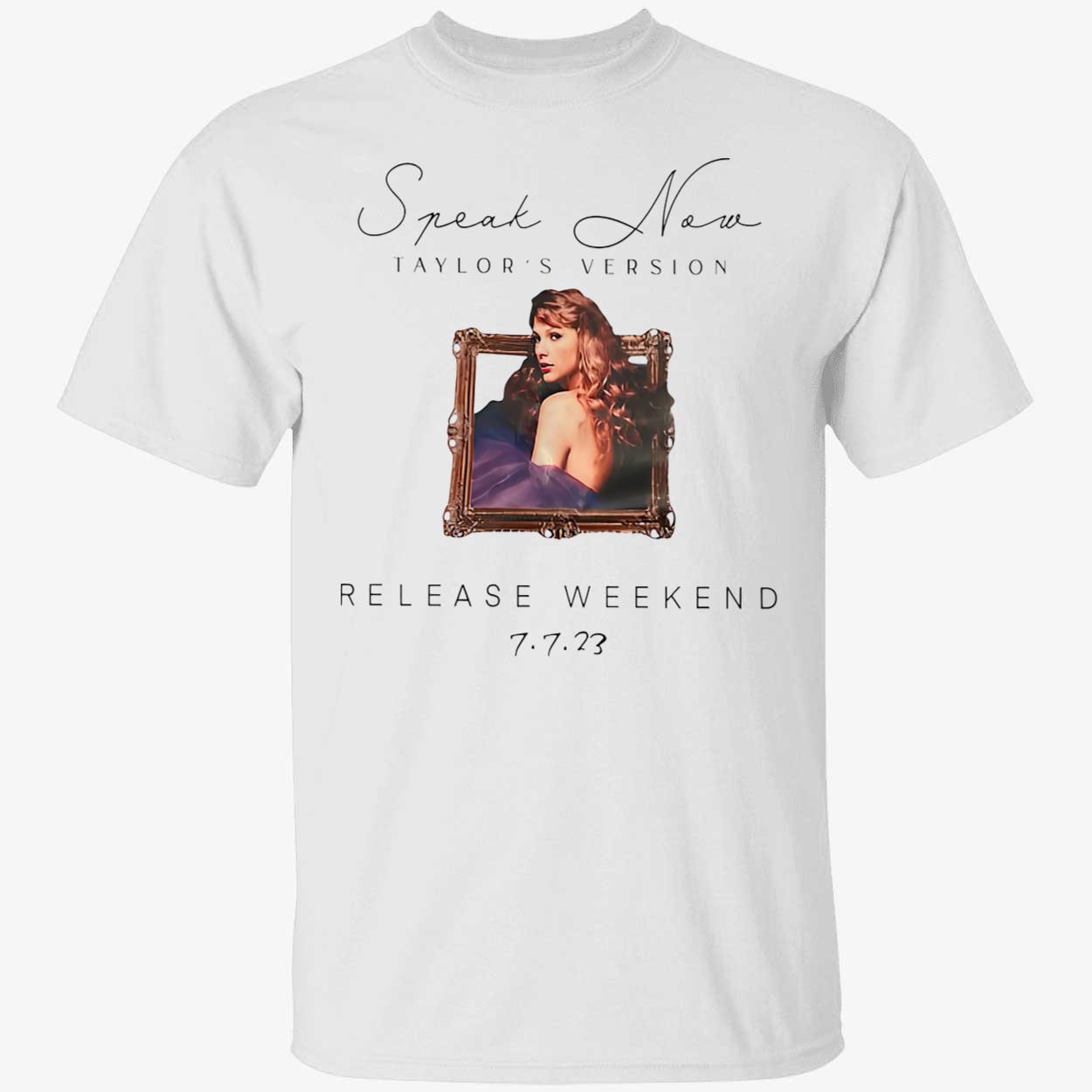 Speak Now Taylor’S Version Release Weekend 7723 Shirt Speak Now Taylor’S Version Release Weekend 7723 Shirt