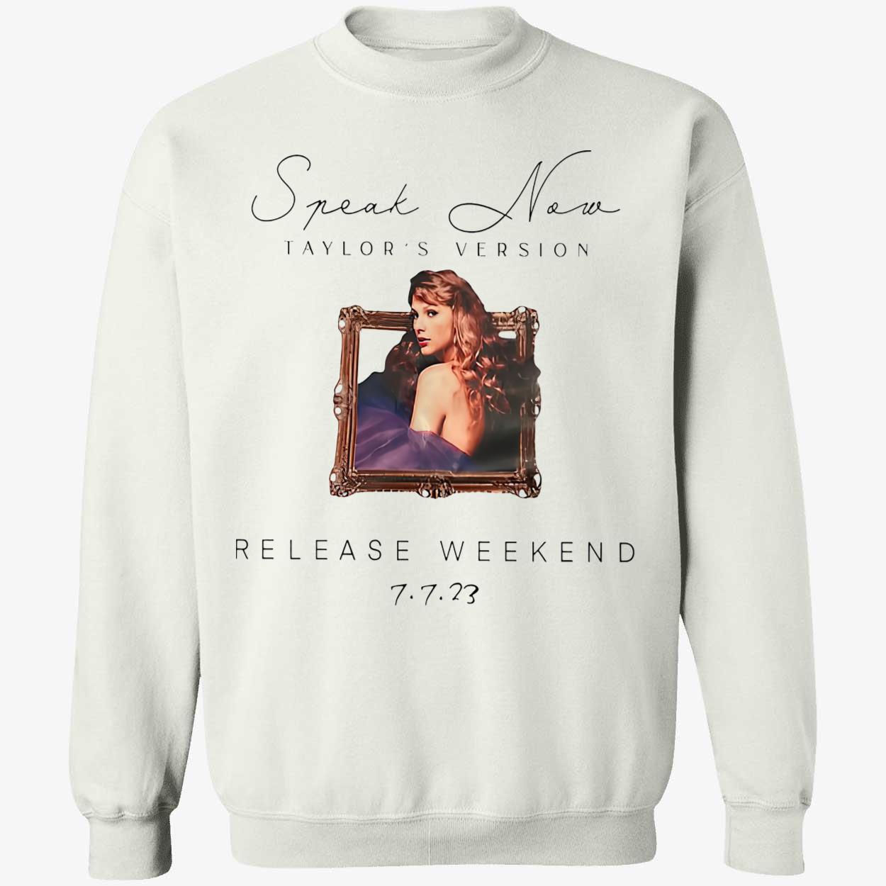 Speak Now Taylor’S Version Release Weekend 7723 Shirt Speak Now Taylor’S Version Release Weekend 7723 Shirt
