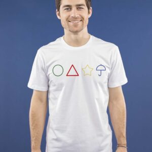 Squid Game Circle Triangle Star Umbrella tshirt.jpg