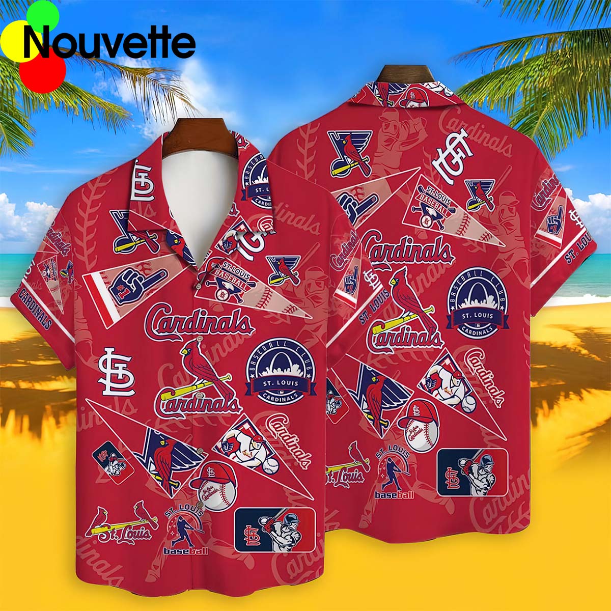 Cardinals Hawaiian Shirt Cardinals Hawaiian Shirt