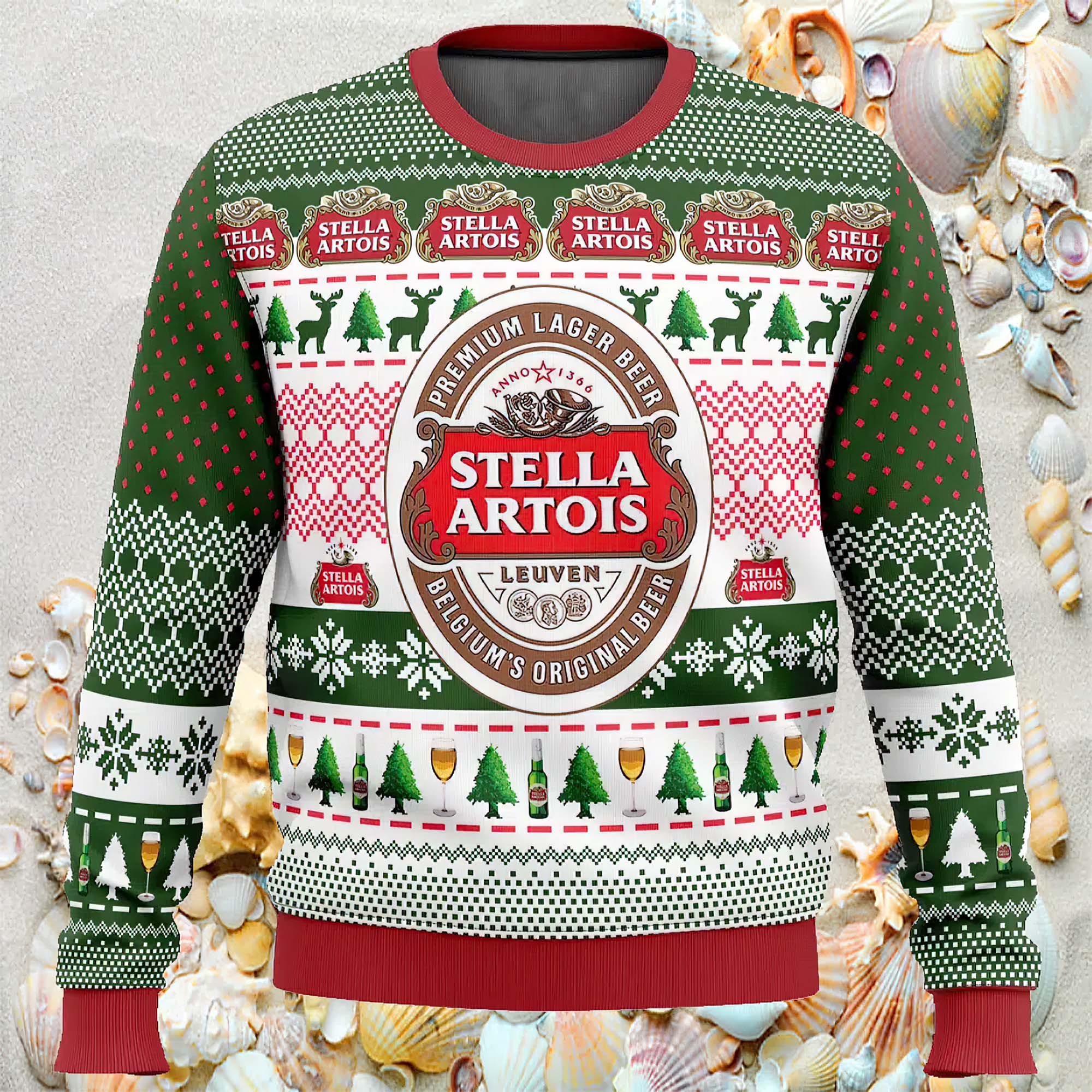 Stella Artois Ugly Christmas Sweater