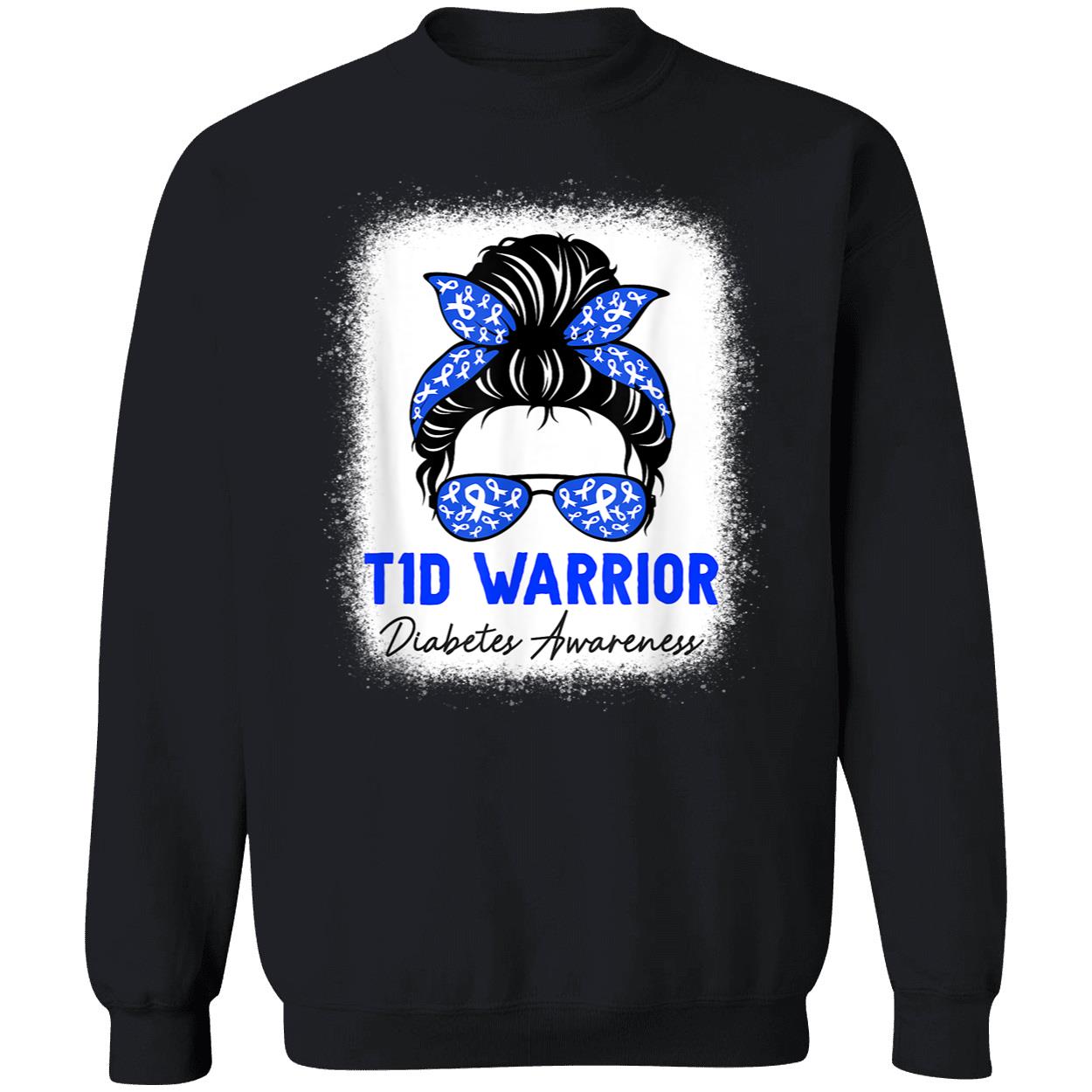 T1D Warrior Diabetes Awareness Shirt T1D Warrior Diabetes Awareness Shirt
