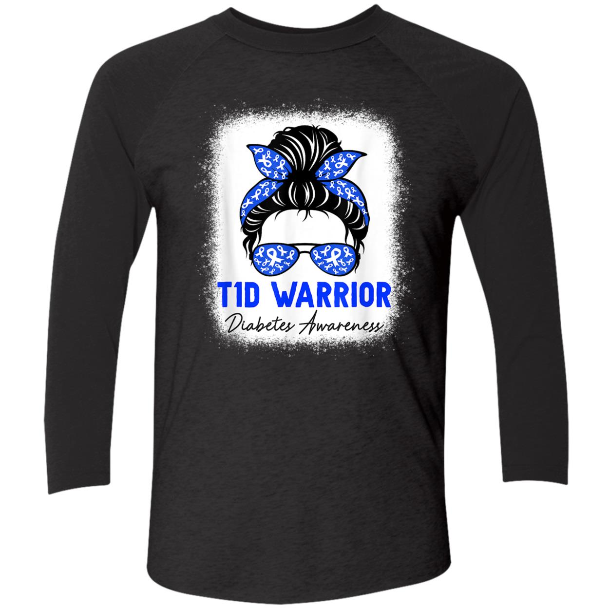 T1D Warrior Diabetes Awareness Shirt T1D Warrior Diabetes Awareness Shirt