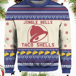 Taco Bell Tco Shells Christmas Sweater.jpg