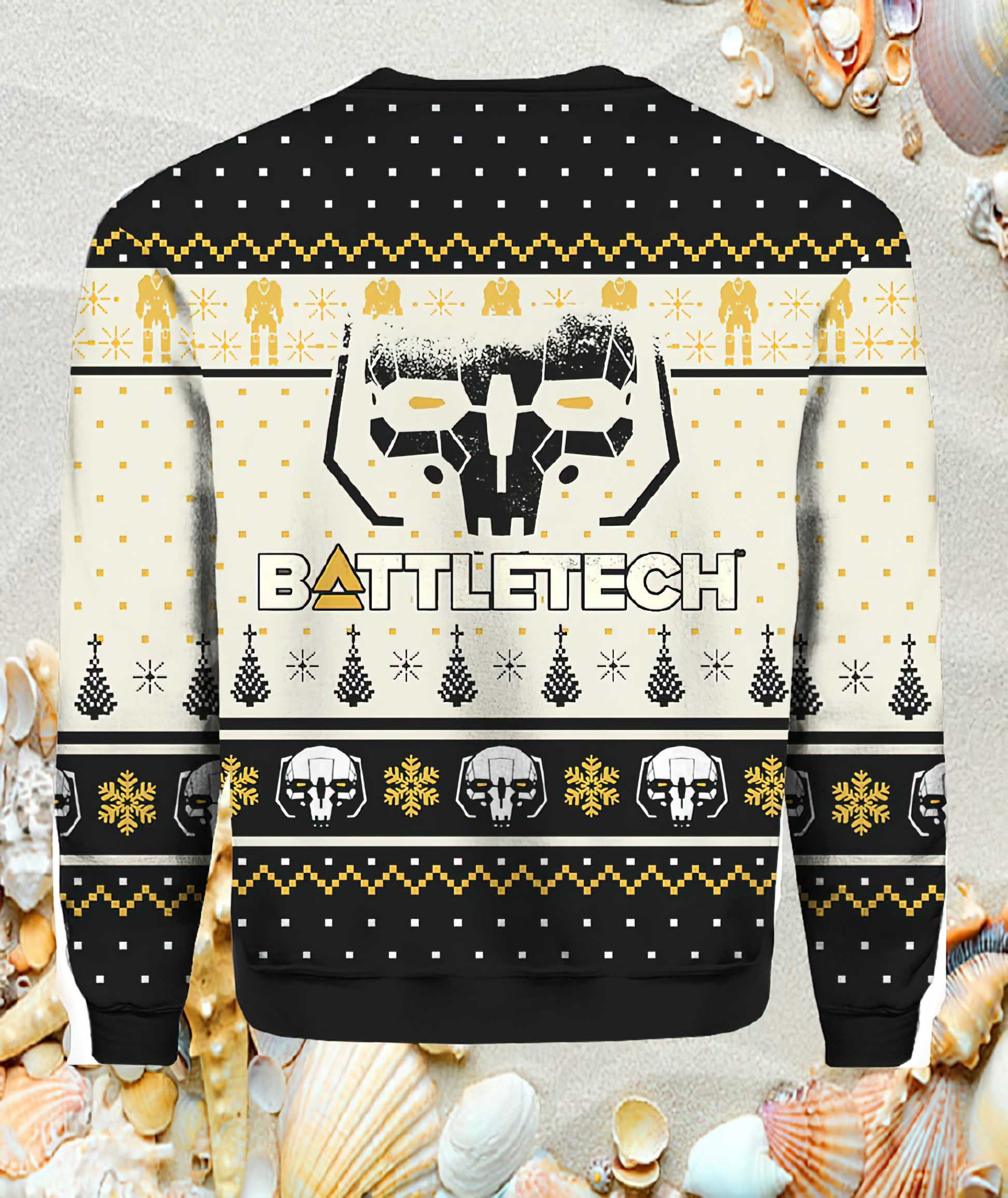 Tactical Battletech Ugly Christmas Sweater Tactical Battletech Ugly Christmas Sweater