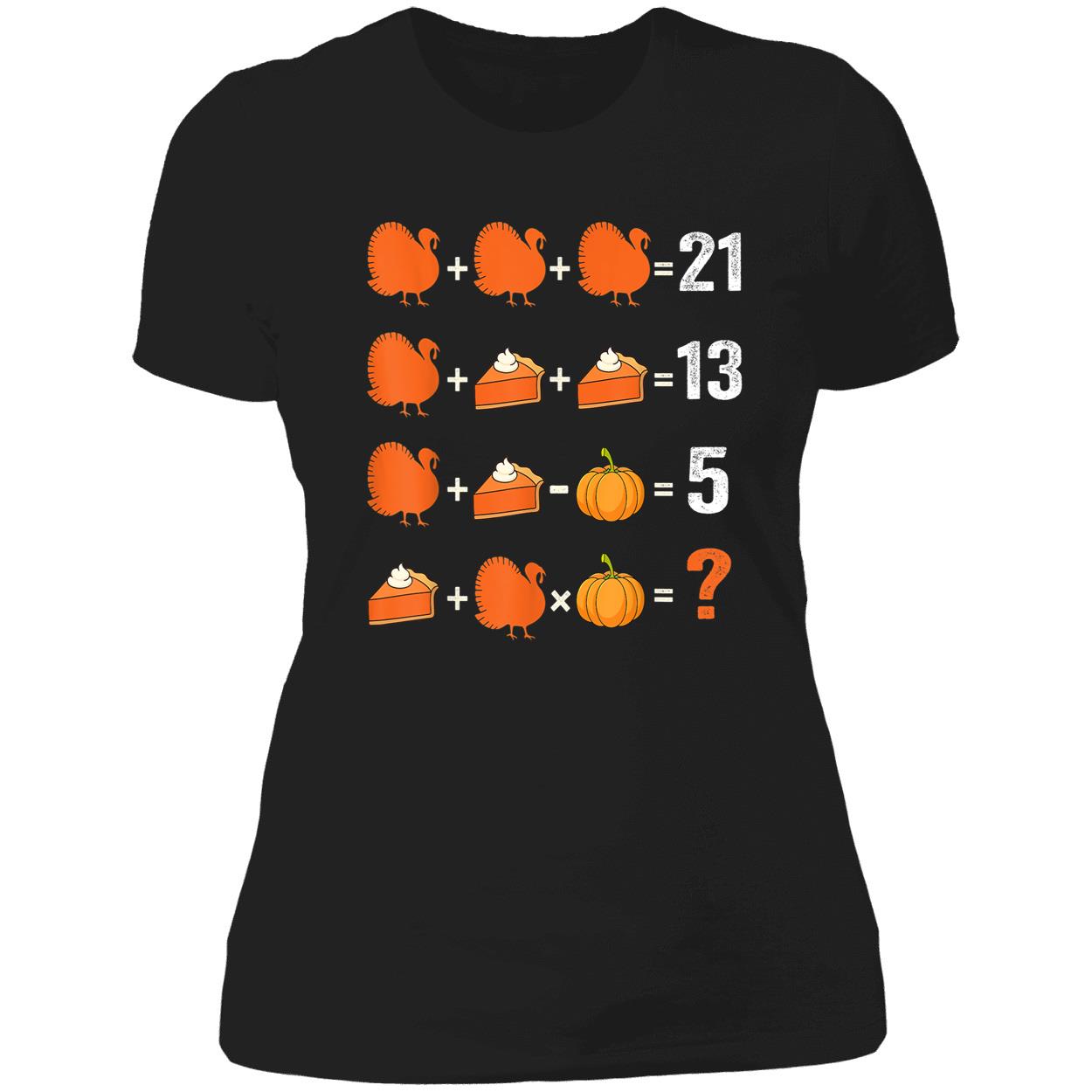 Thanksgiving Math Teacher Shirt Thanksgiving Math Teacher Shirt