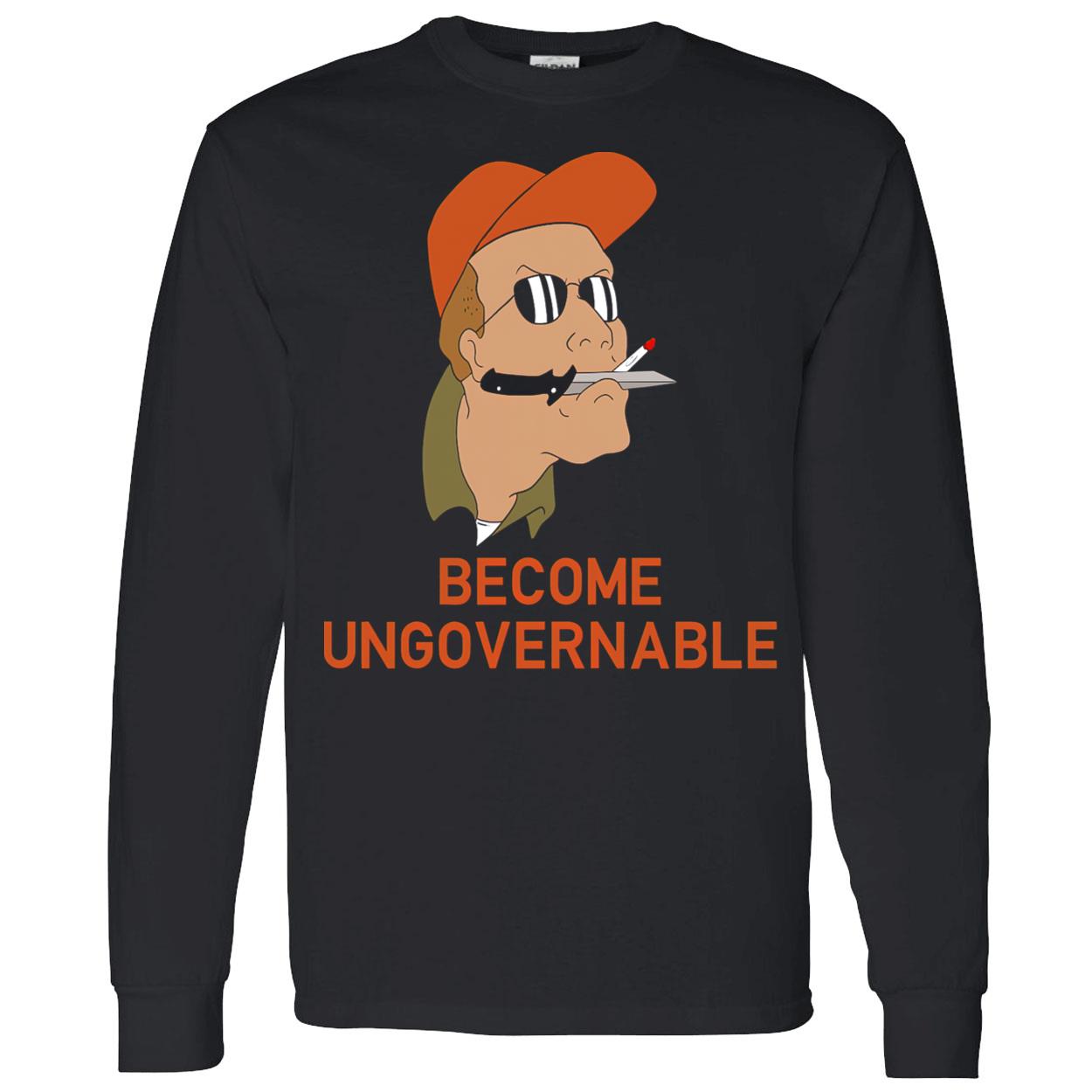 The Bird Become Ungovernable Rusty Shackleford Shirt The Bird Become Ungovernable Rusty Shackleford Shirt