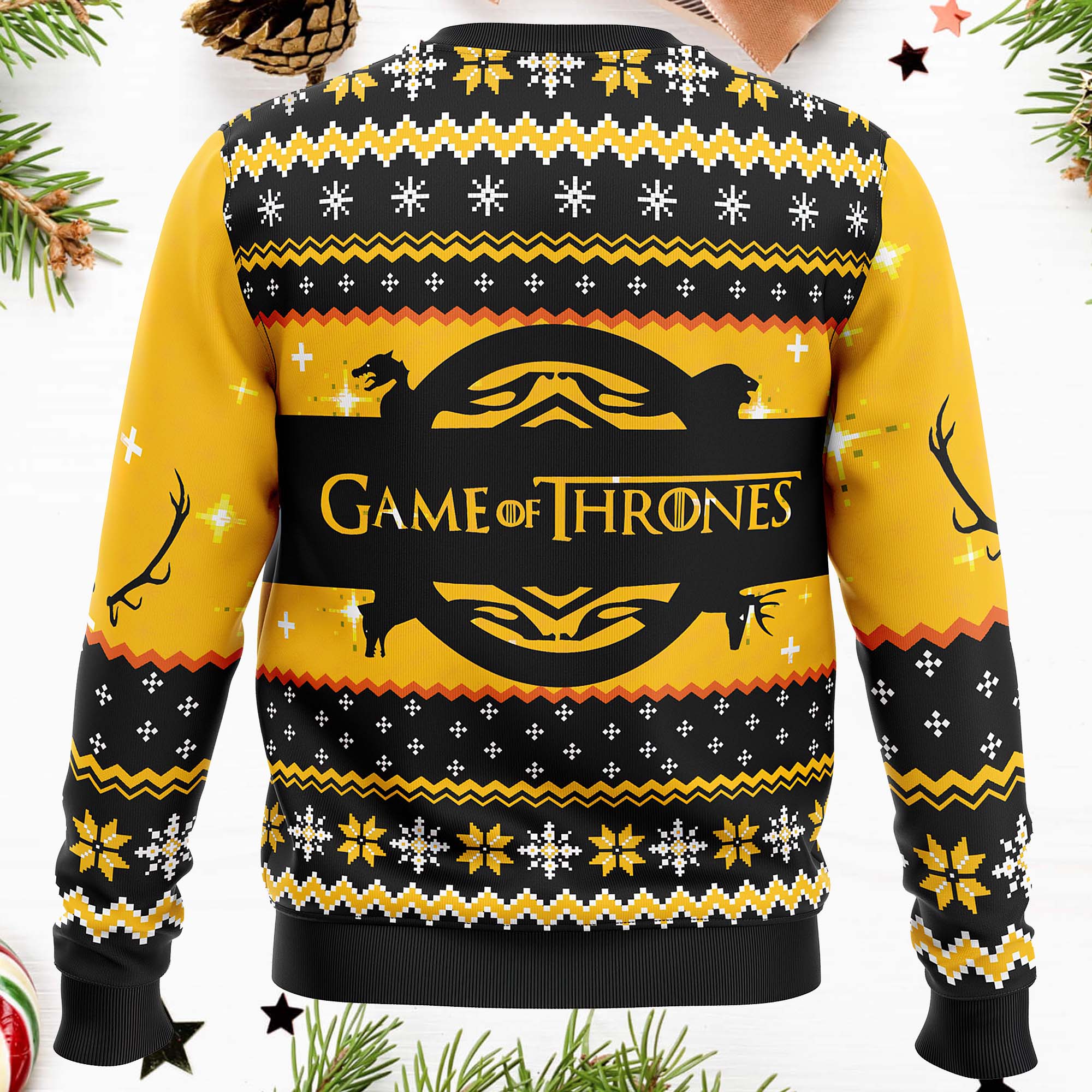 The Hunt Is All House Clegane Christmas Sweater The Hunt Is All House Clegane Christmas Sweater