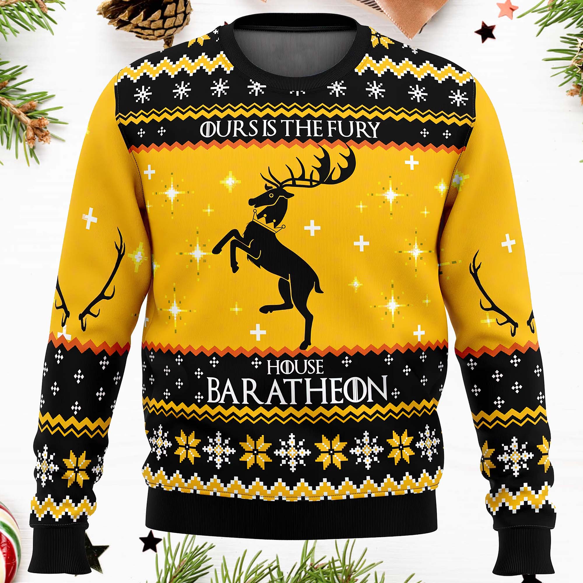 The Hunt Is All House Clegane Christmas Sweater The Hunt Is All House Clegane Christmas Sweater