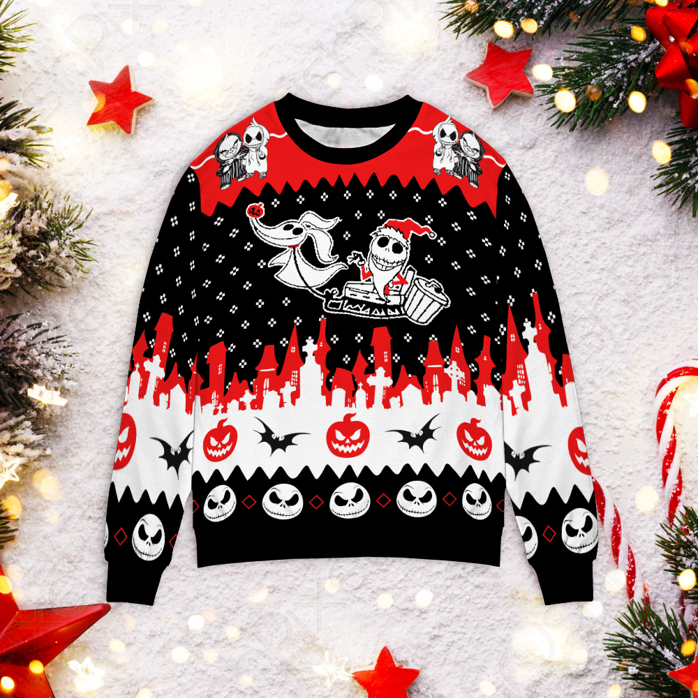 The Nightmare Before Christmas Sweater The Nightmare Before Christmas Sweater
