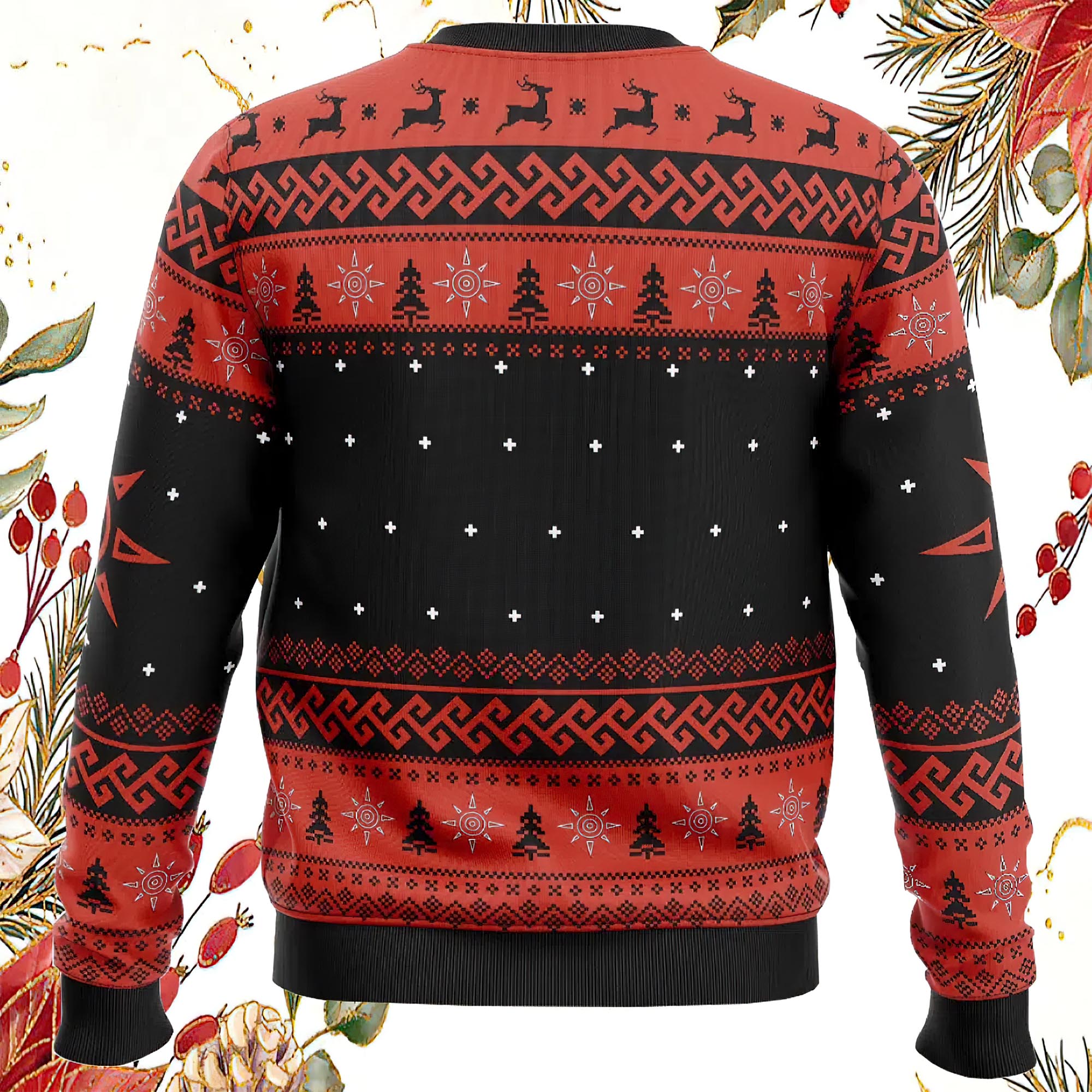 The Strongest Dragon Wargreymon Digimon Ugly Christmas Sweater The Strongest Dragon Wargreymon Digimon Ugly Christmas Sweater