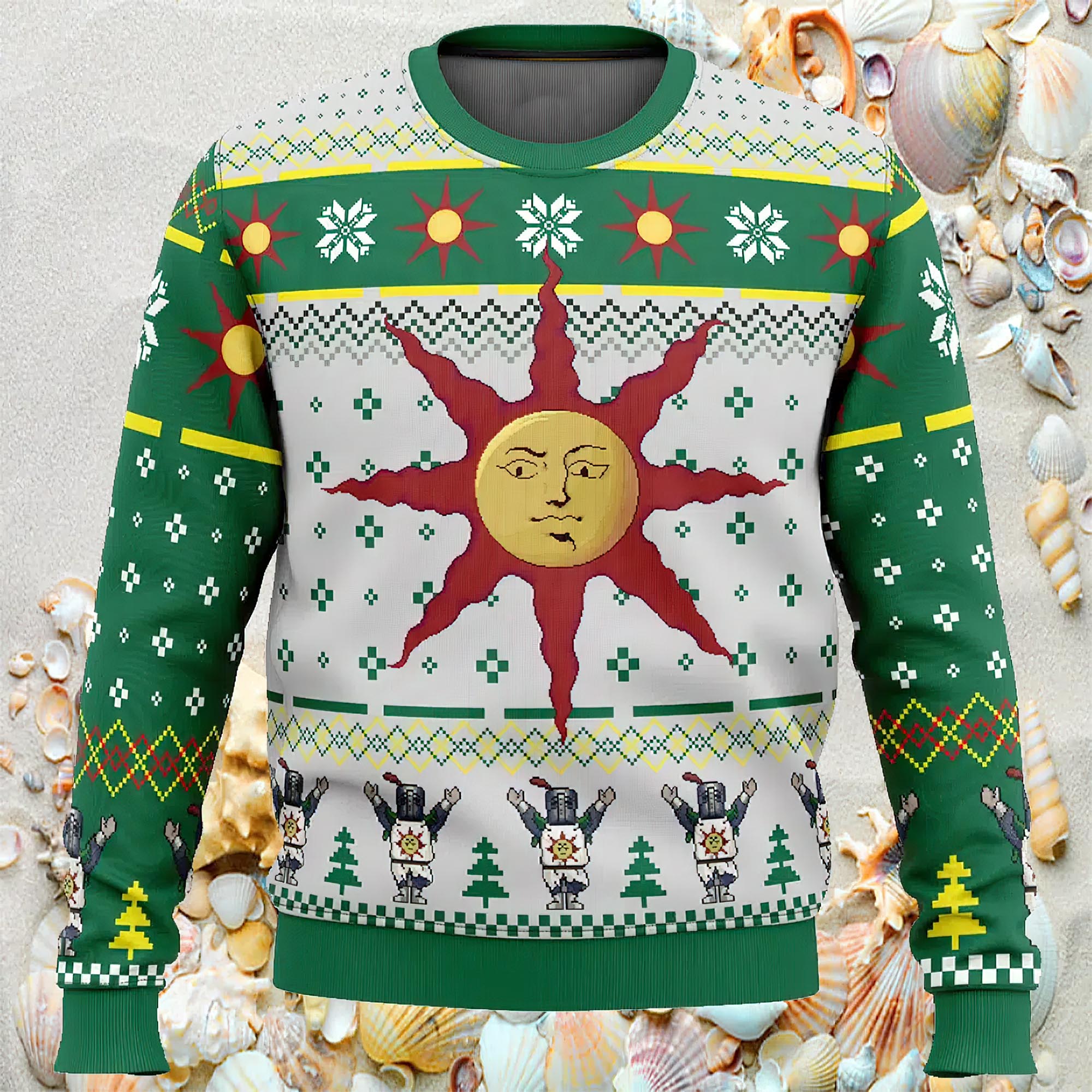 The Sun Dark Souls Ugly Christmas Sweater The Sun Dark Souls Ugly Christmas Sweater