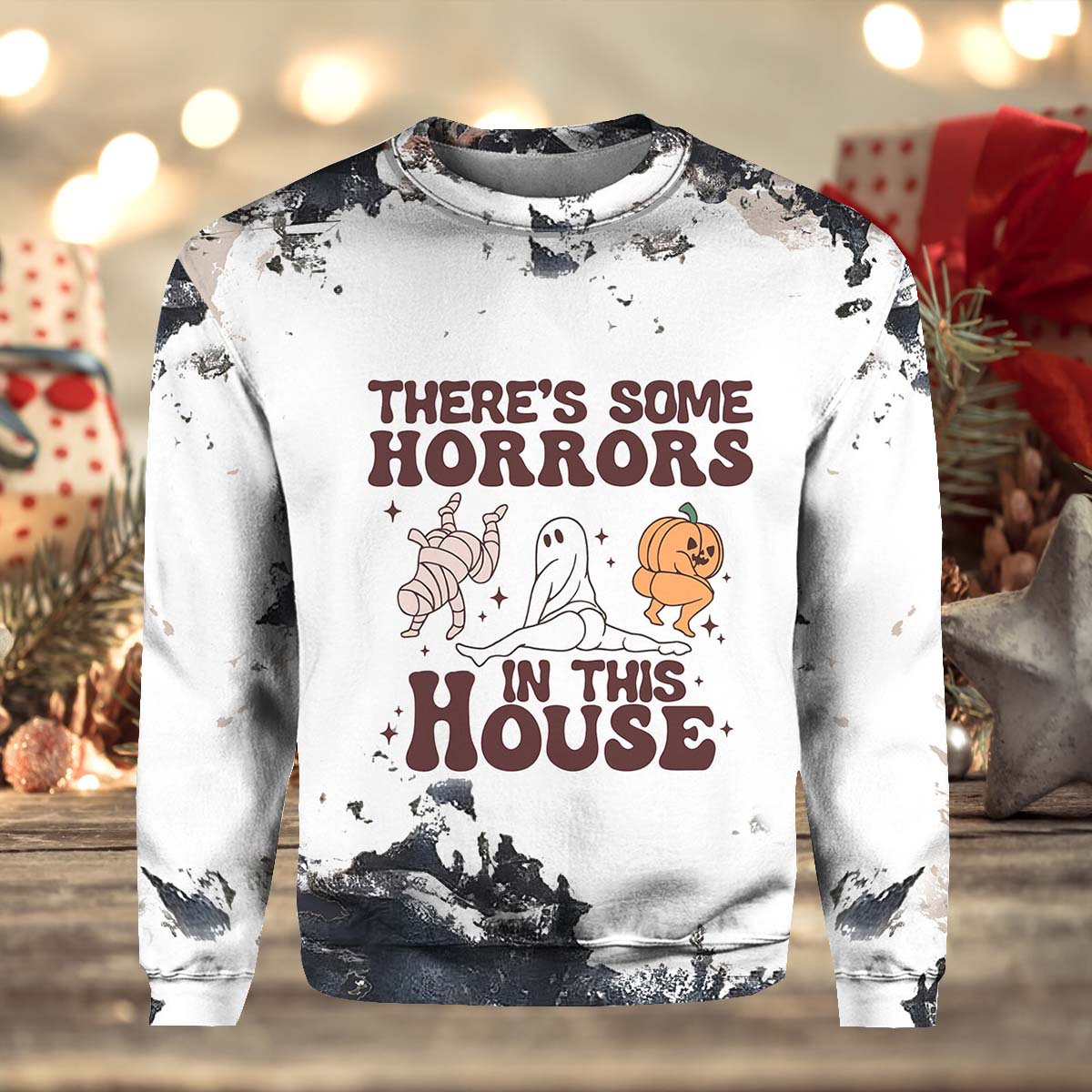 There’S Some Horrors In This House Sweatshirt There’S Some Horrors In This House Sweatshirt