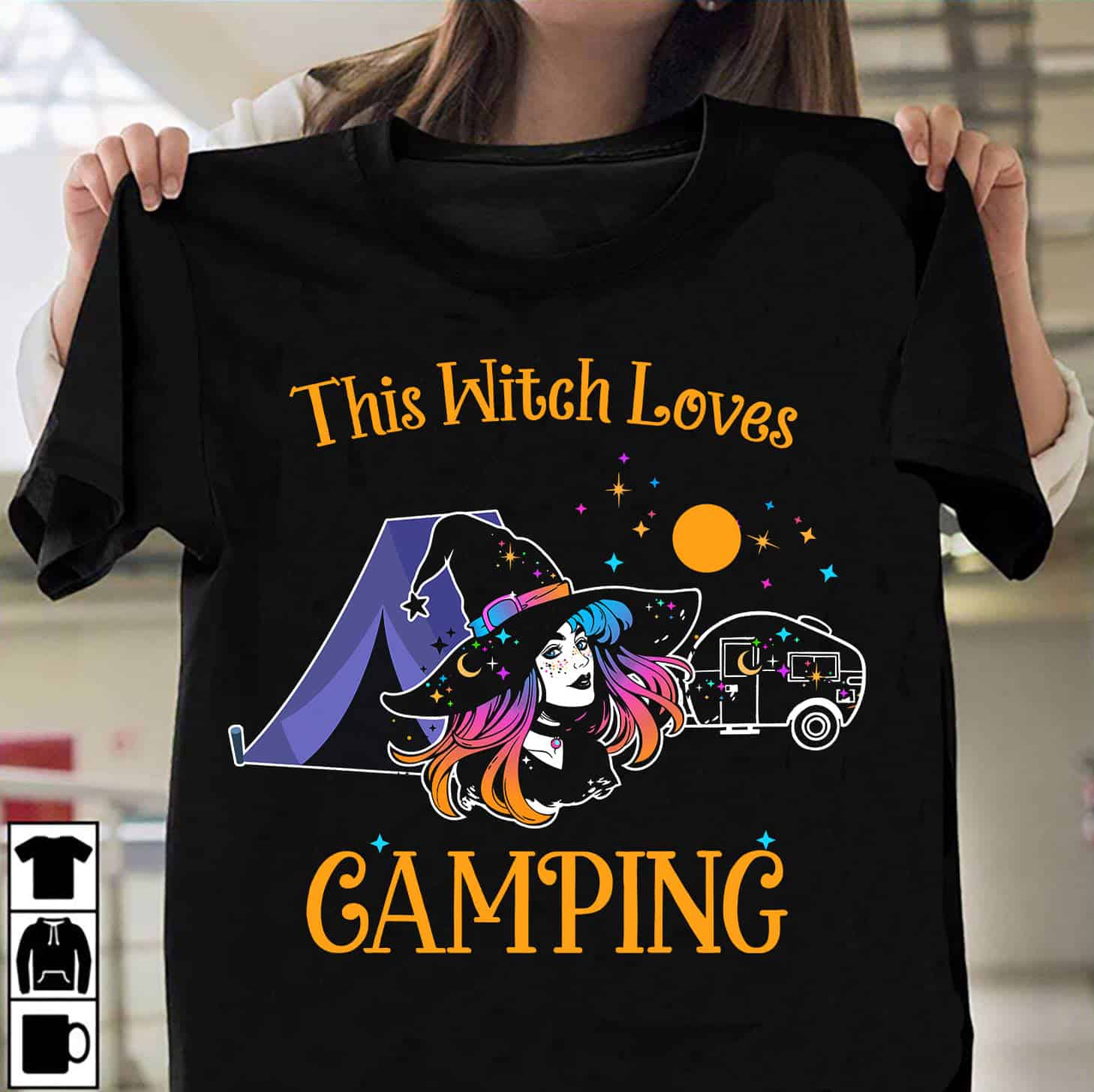 This Witch Loves Camping Shirt This Witch Loves Camping Shirt