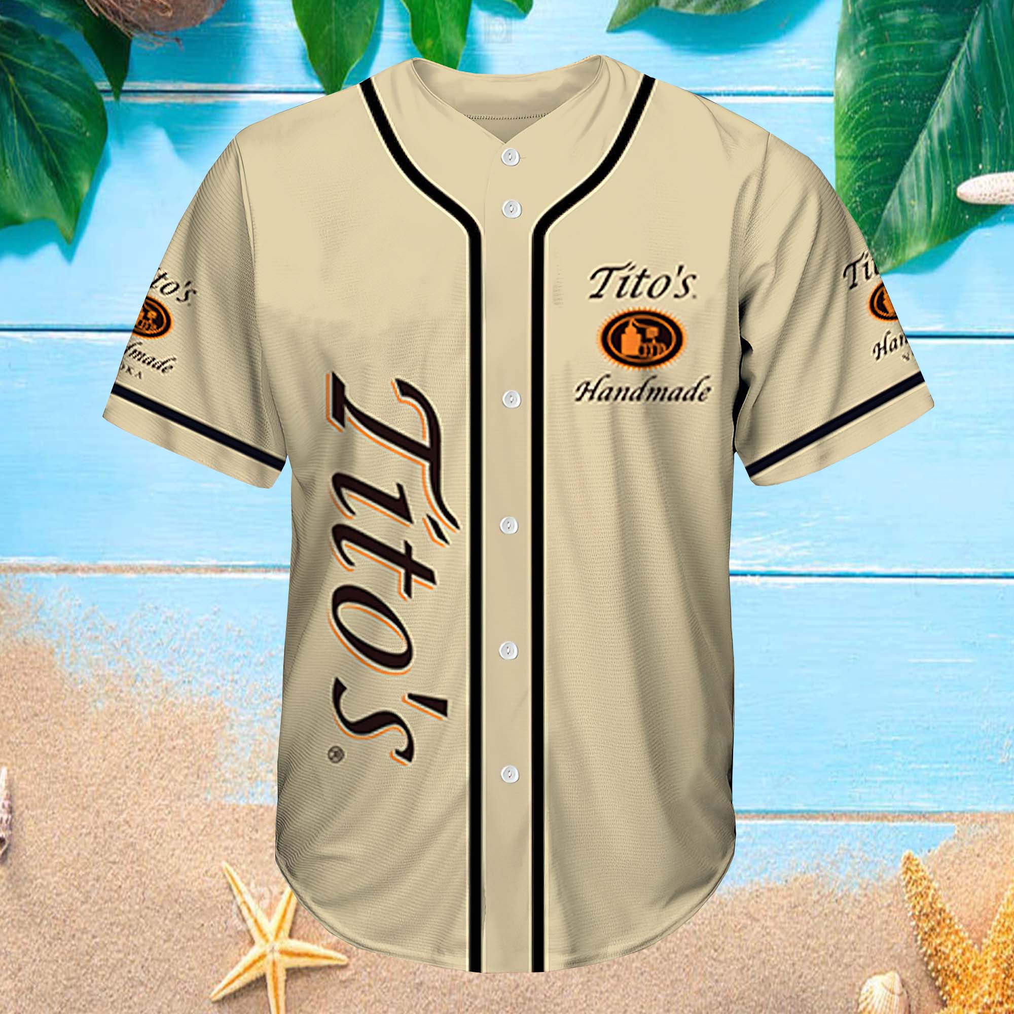 Tito’S Vodka Baseball Jersey Shirt
