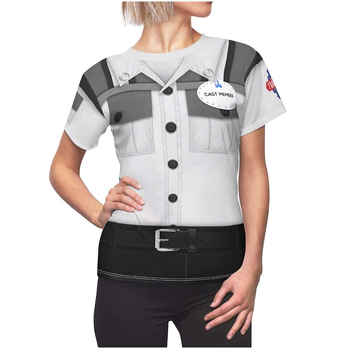 Tomorrowland Cast Member Magic Kingdom Costume Shirt Tomorrowland Cast Member Magic Kingdom Costume Shirt