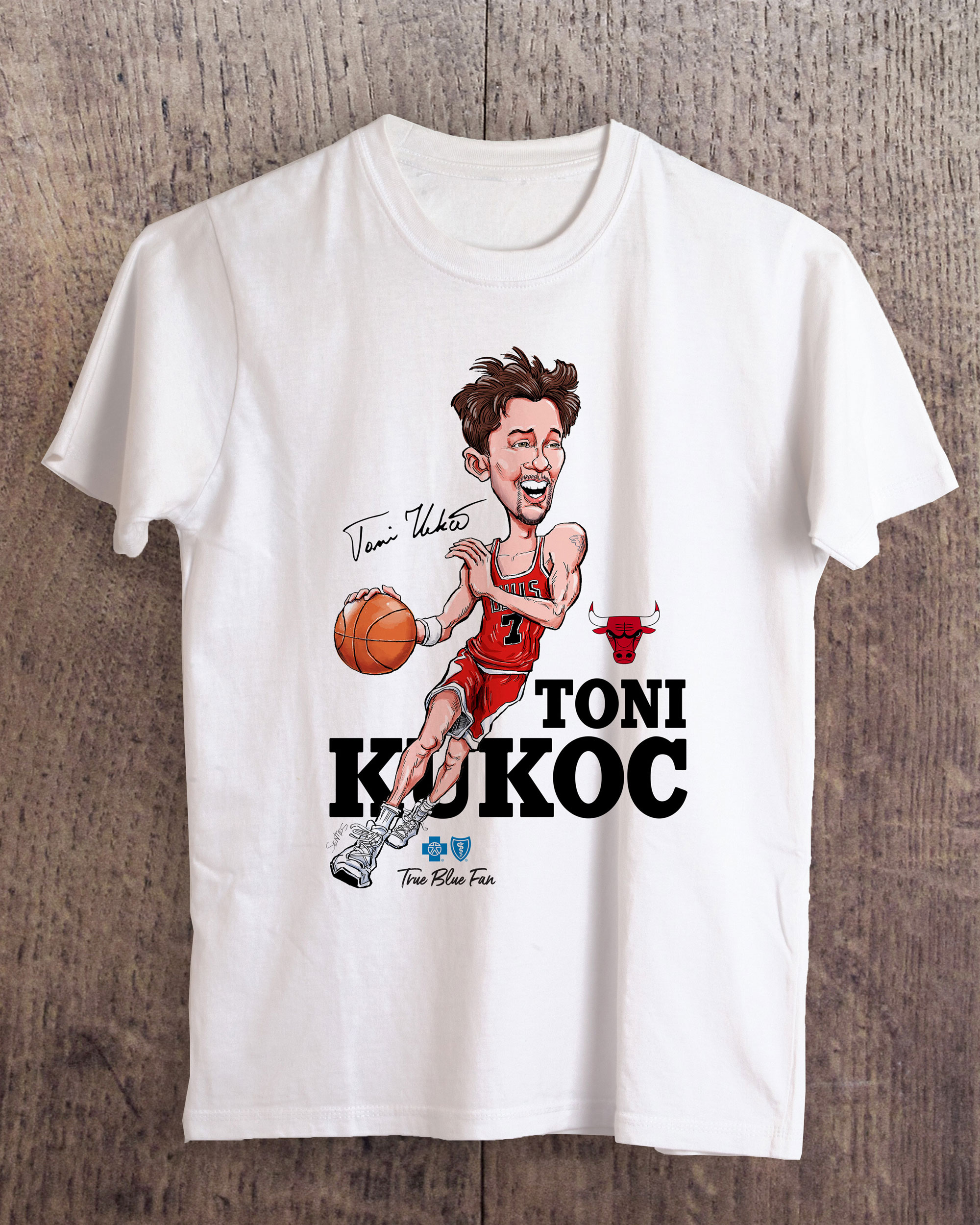 Toni Kukoč True Blue Fan Shirt Toni Kukoč True Blue Fan Shirt