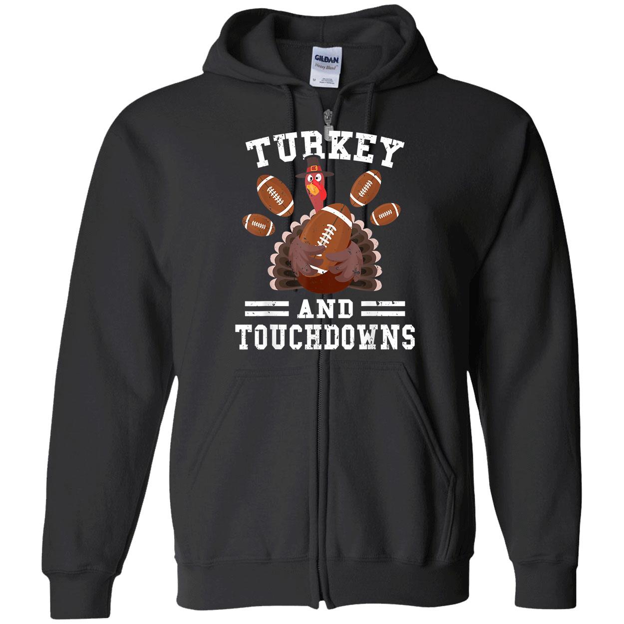 Turkey And Touchdowns Shirt Turkey And Touchdowns Shirt
